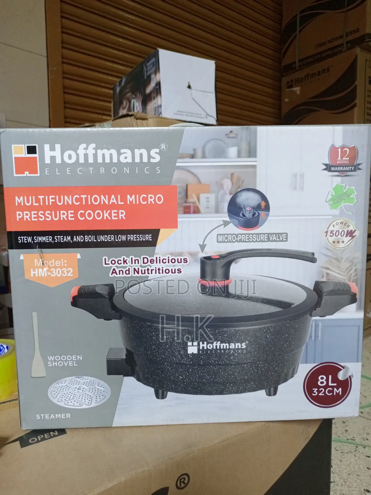 Hoffmans Multifunctional Micro Pressure Cooker Model HM-3032