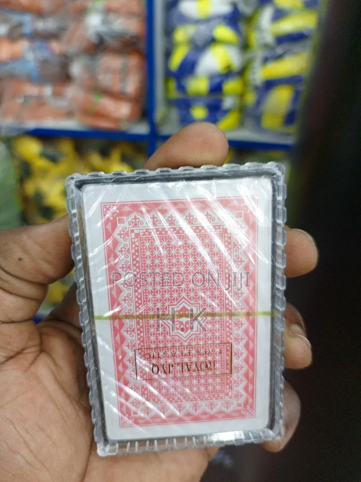 Deck of Royal Brand 100% Plastic Playing Cards.
