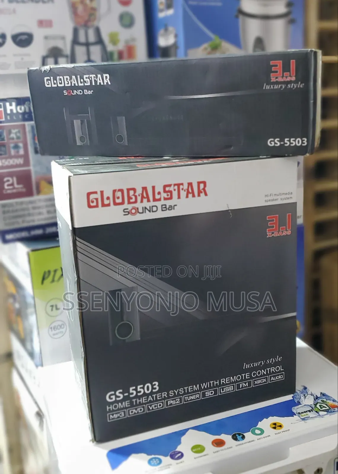 Globalstar Gs-5503 | 3.1ch Sound Bar Home Theater System-