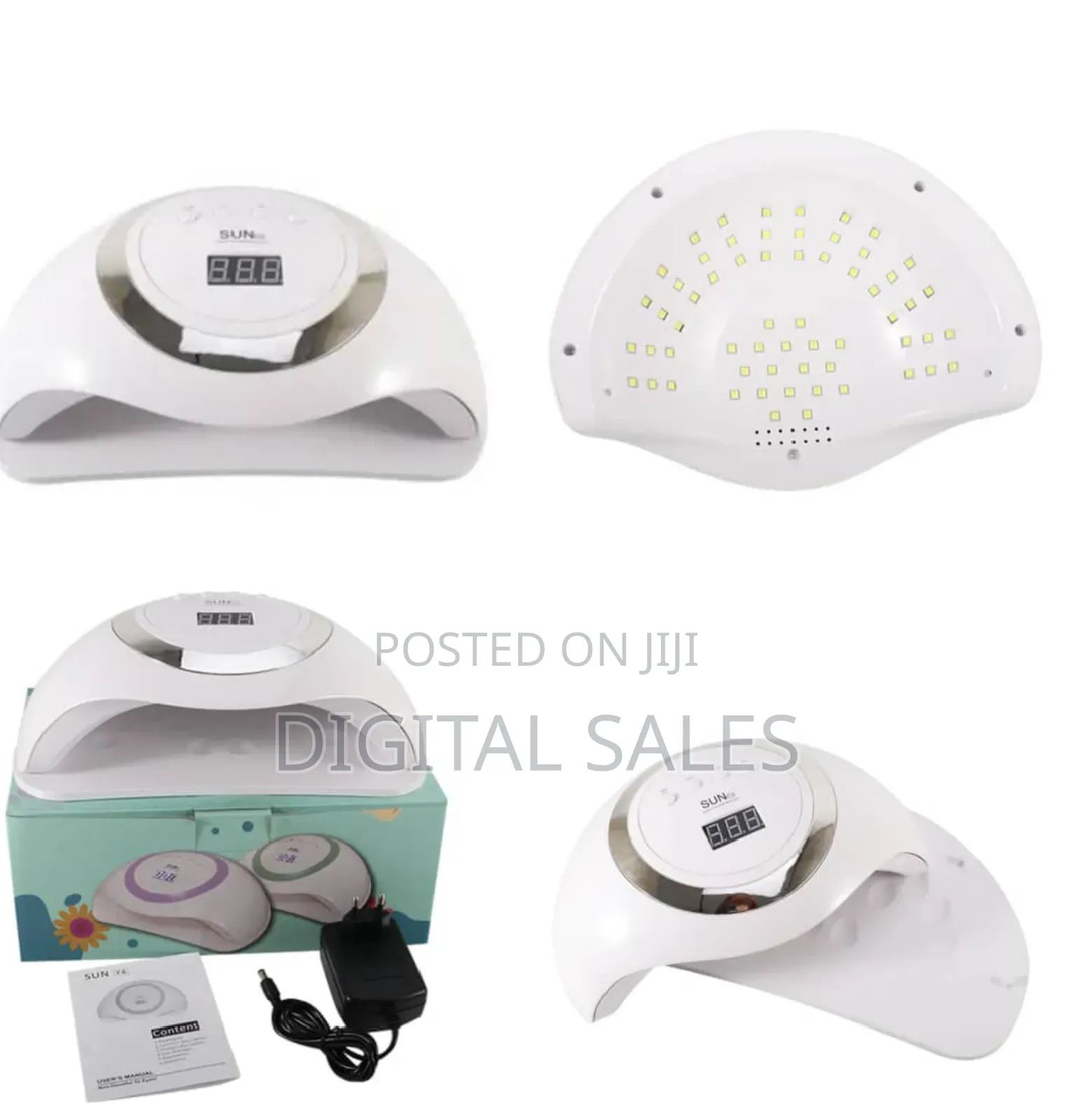 Double Uv Led Nail Lamp.