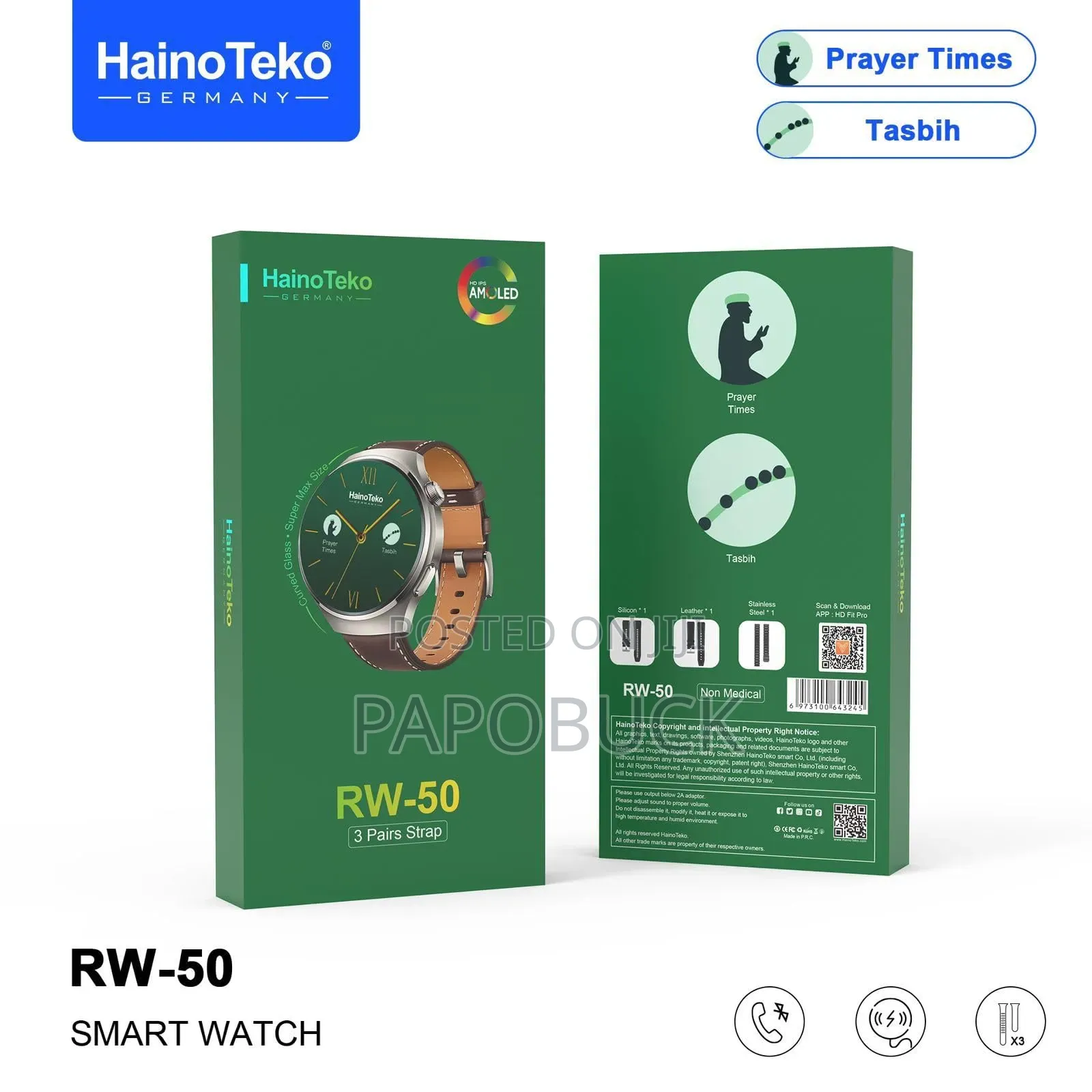 Haino Teko RW-50 Smart Watch