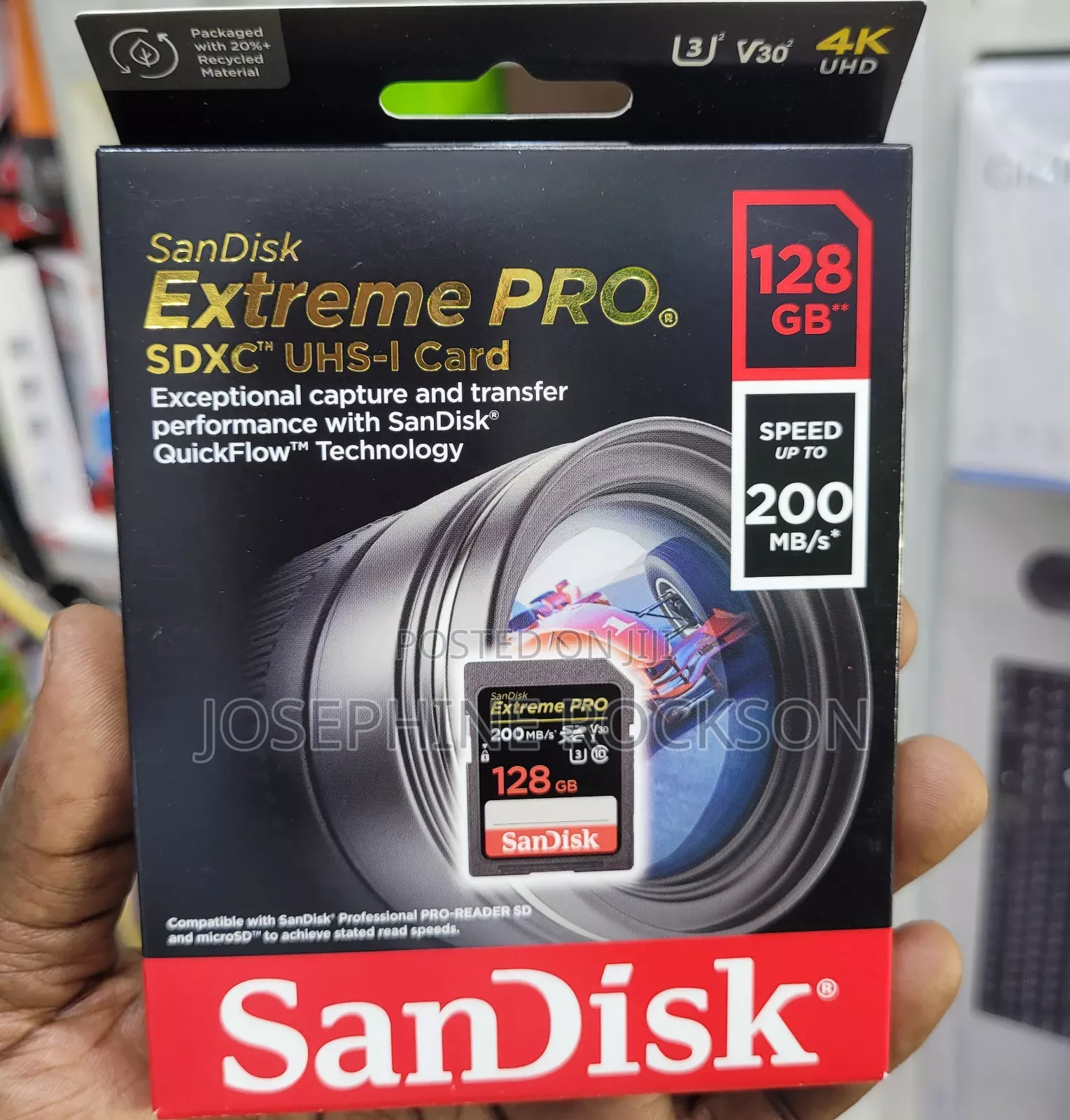 128gb Extreme Pro Sd Card