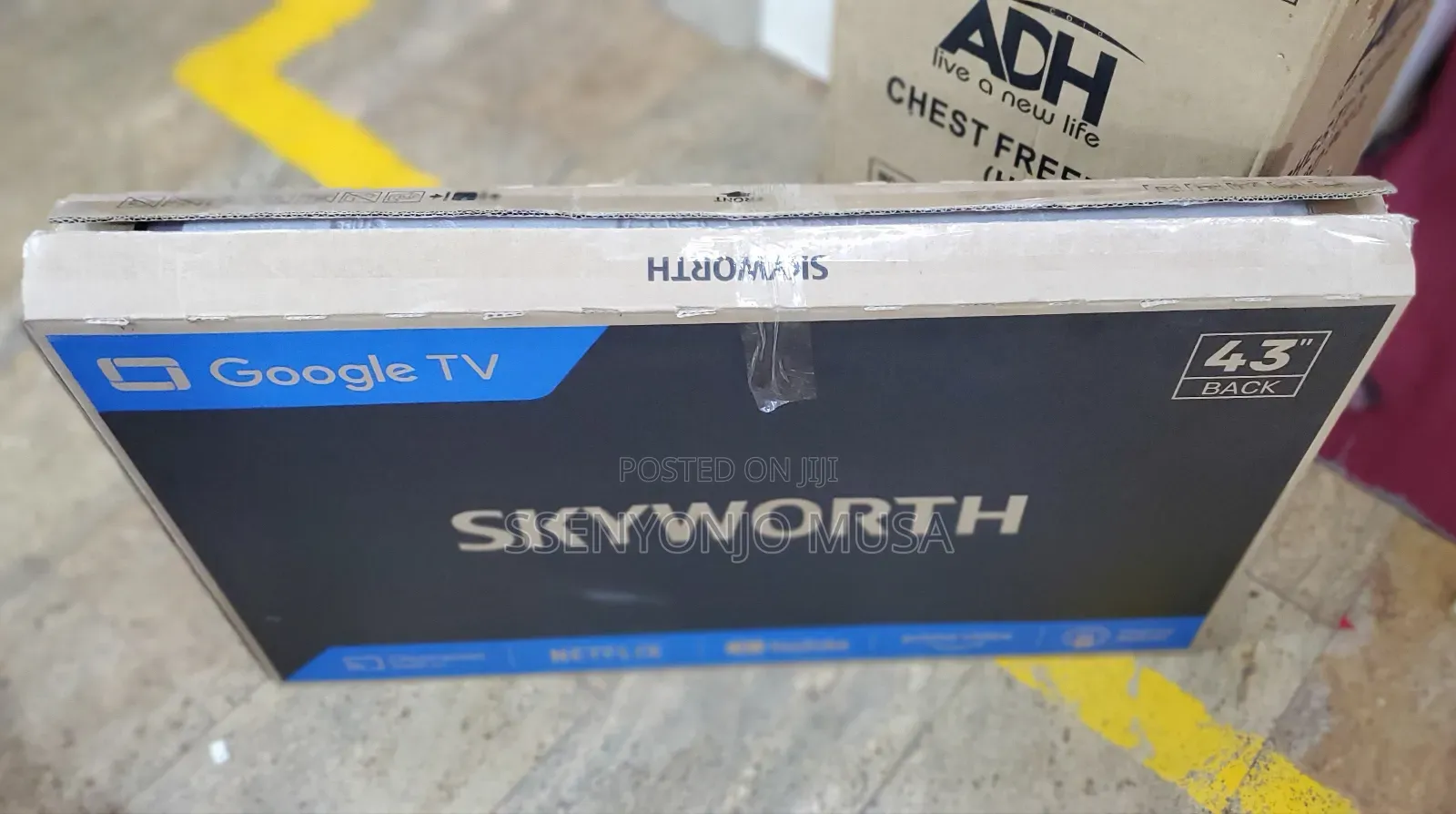 Skyworth Smart Tv 43" Inches Android Uhd Google Tv