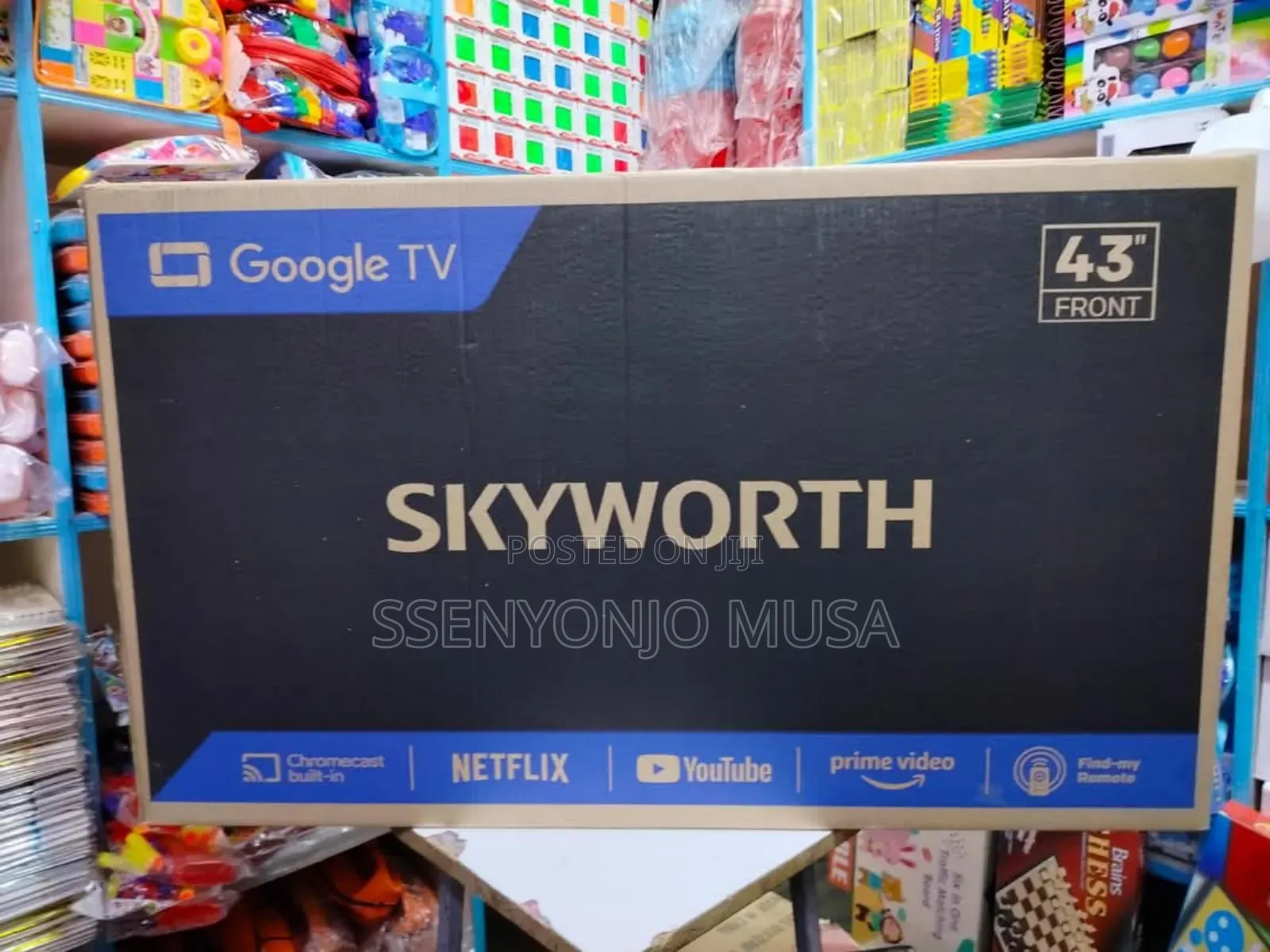 Skyworth Smart Tv 43" Inches Android Uhd Google Tv