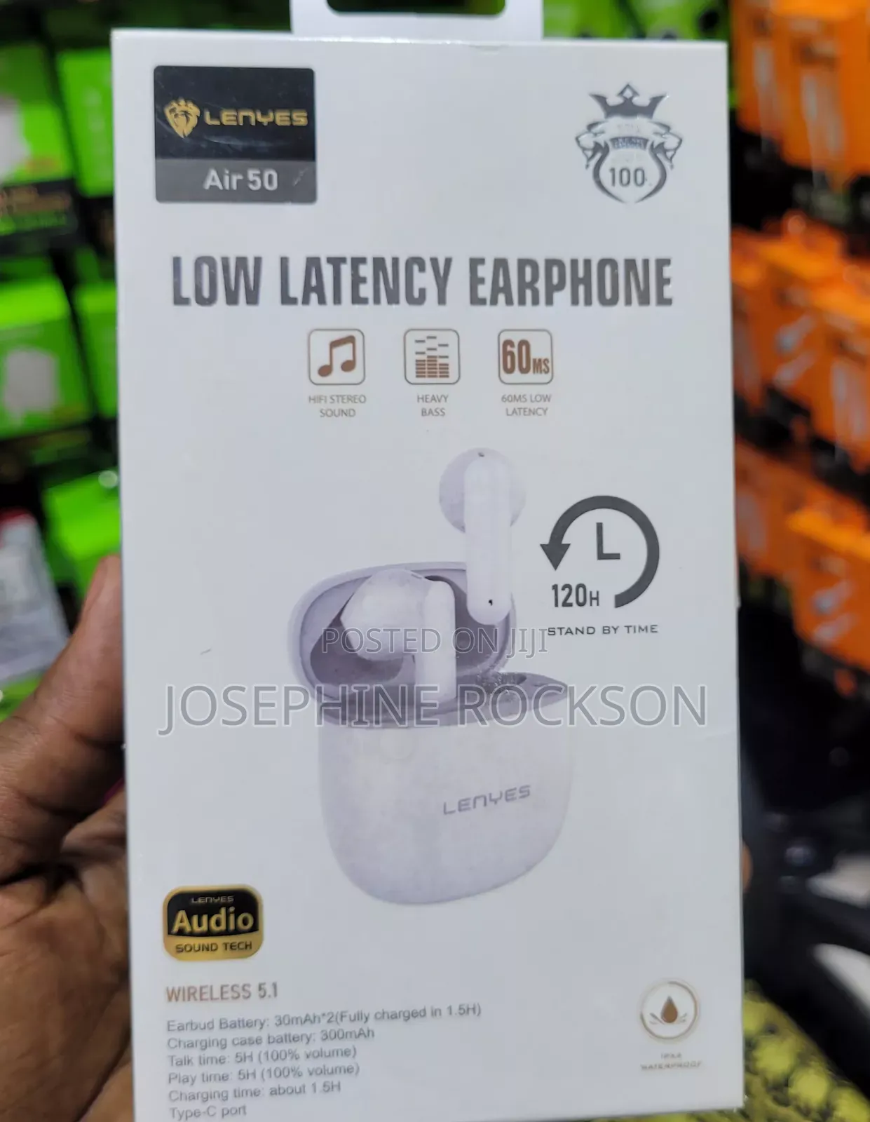 Lenyes Super Bass Earbuds