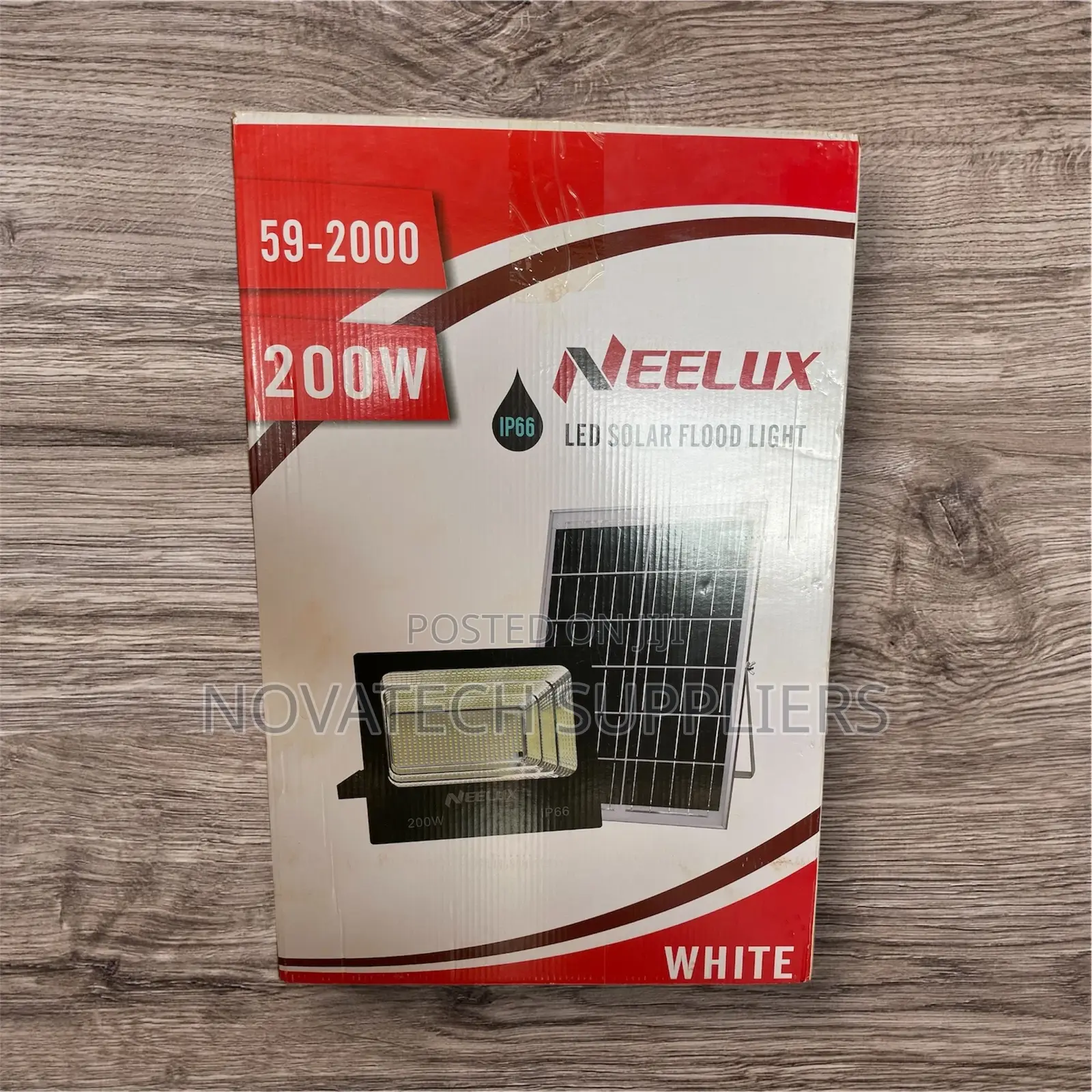 200W Neelux Led Solar Flood Lights / Zuni Lights