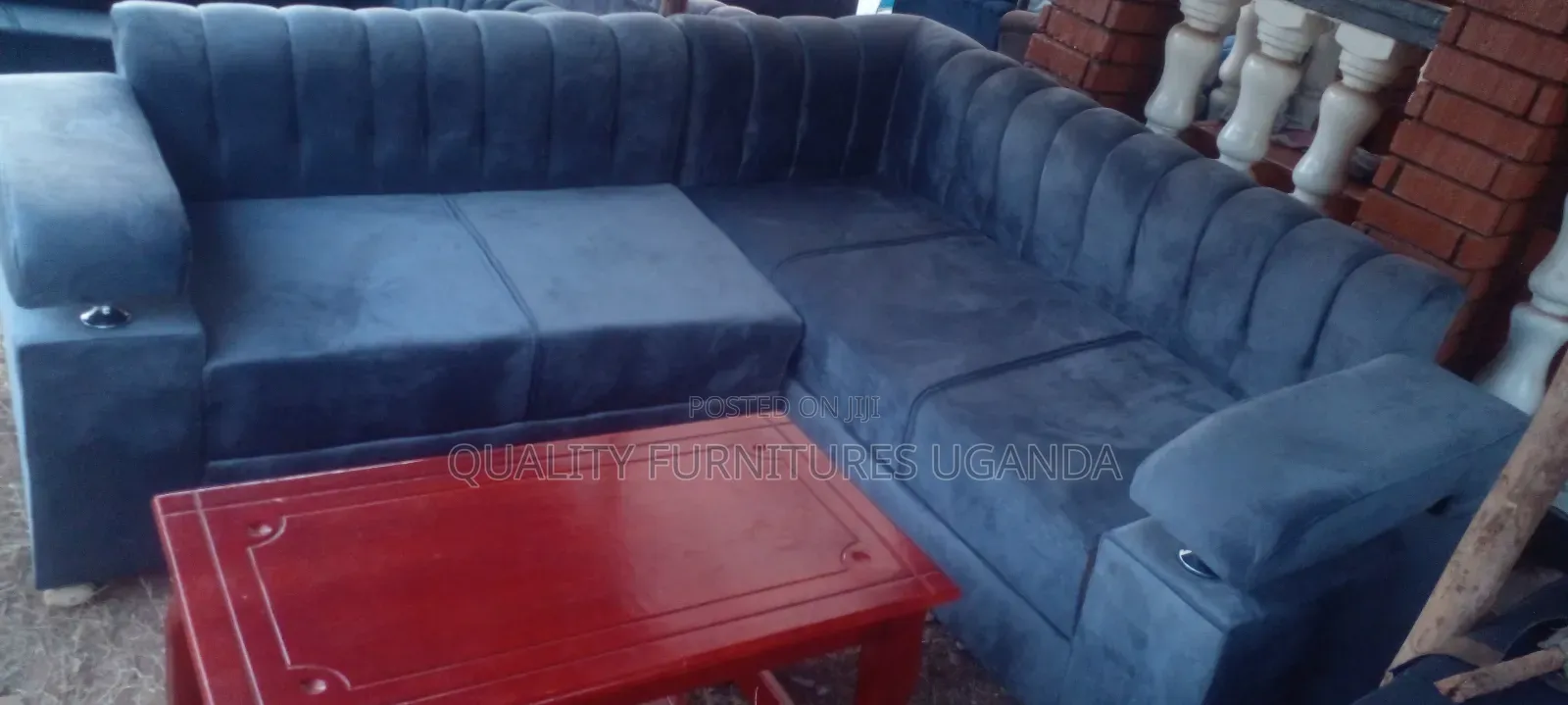 Smith L Shape 5 Sitter Sofa Set