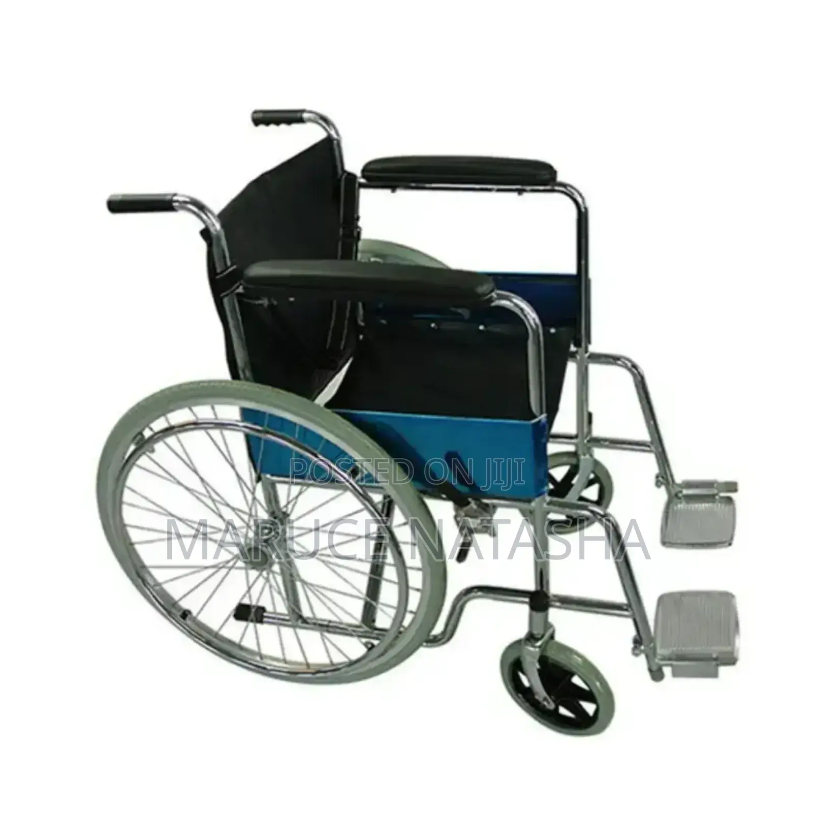 Manual Tube Ordinary Stainless Steel Wheelchair
