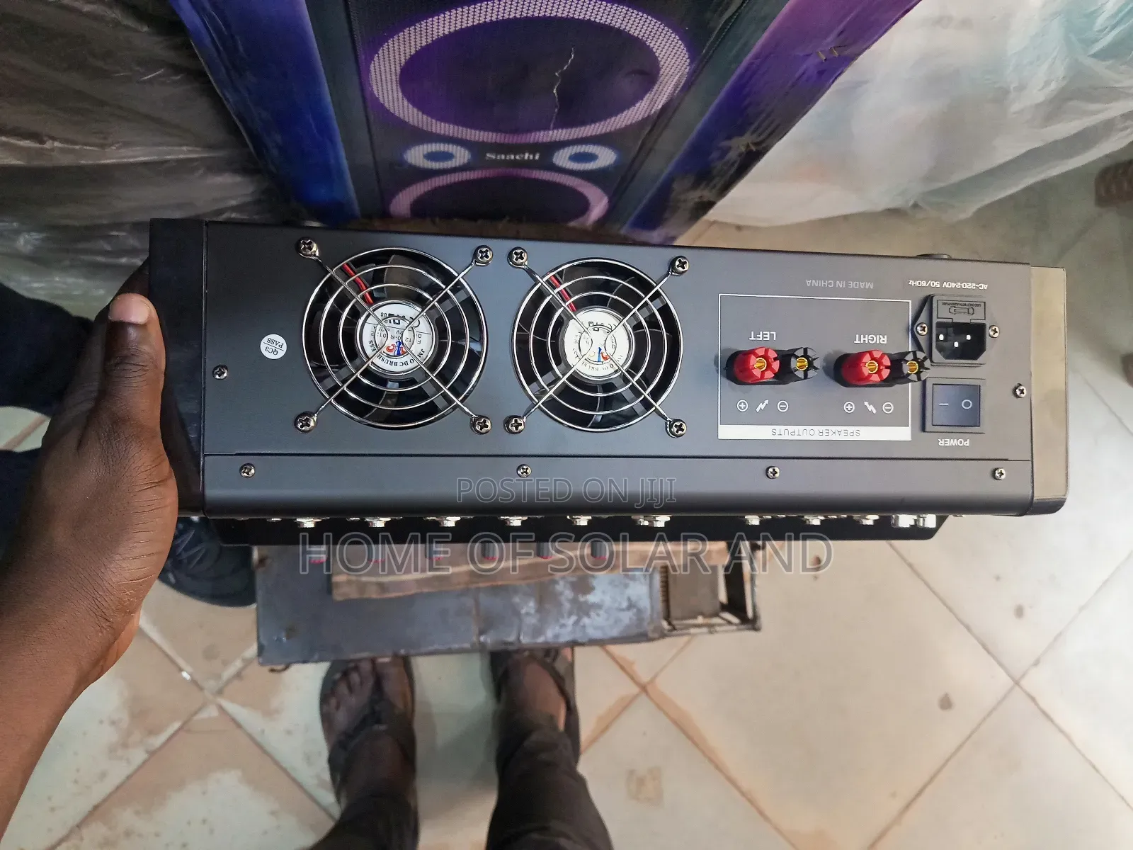 Cortina Amp Mixer 6 Channel