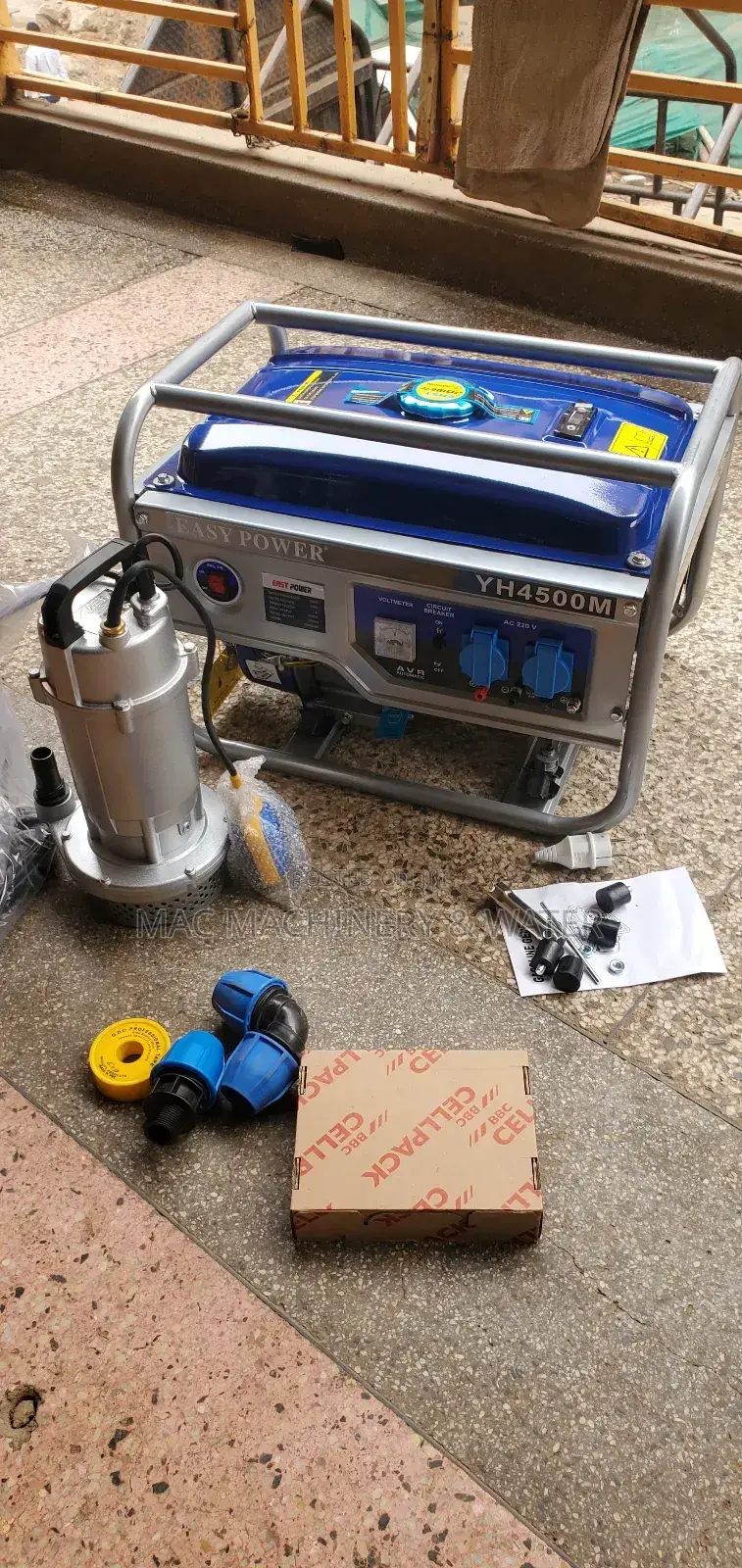 Generator and Submersible Water Pump Full Set