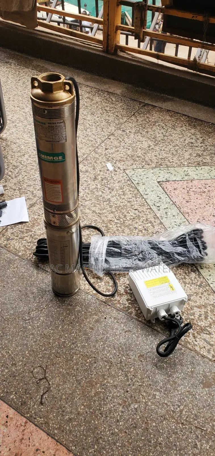 SHIMGE Submersible Deep Well Water Pump 88meters / 250feet