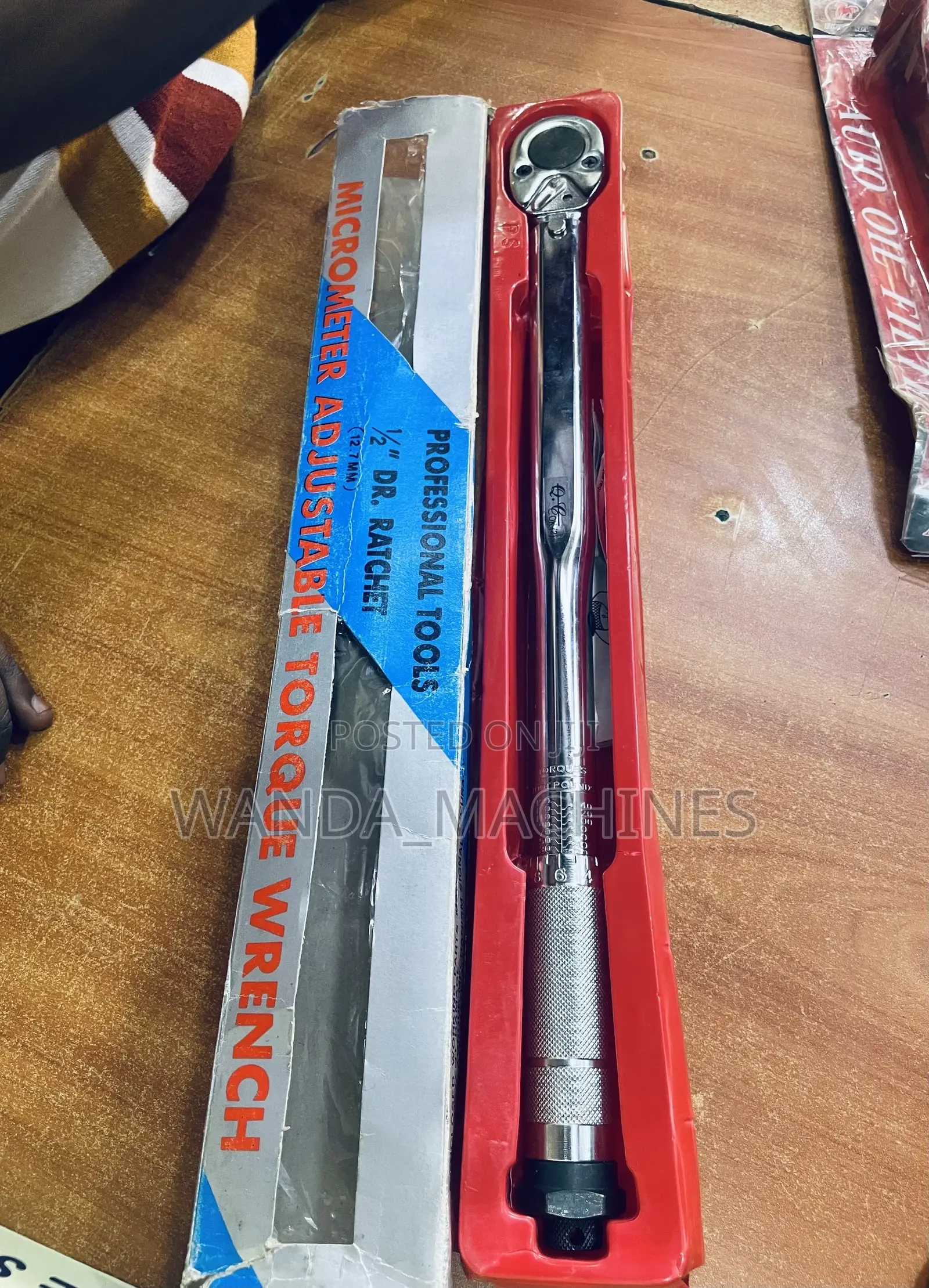 Micrometer Adjustable Torque Wrench 1/2” 12.7mm