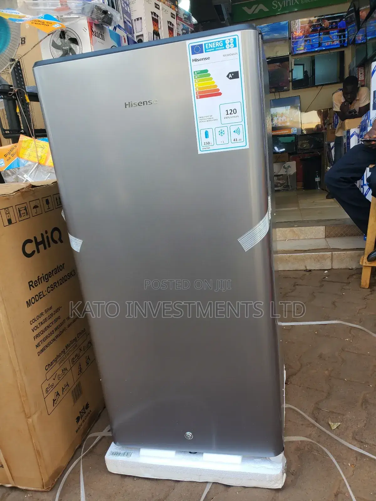 195litres Hisense Fridge (NF)
