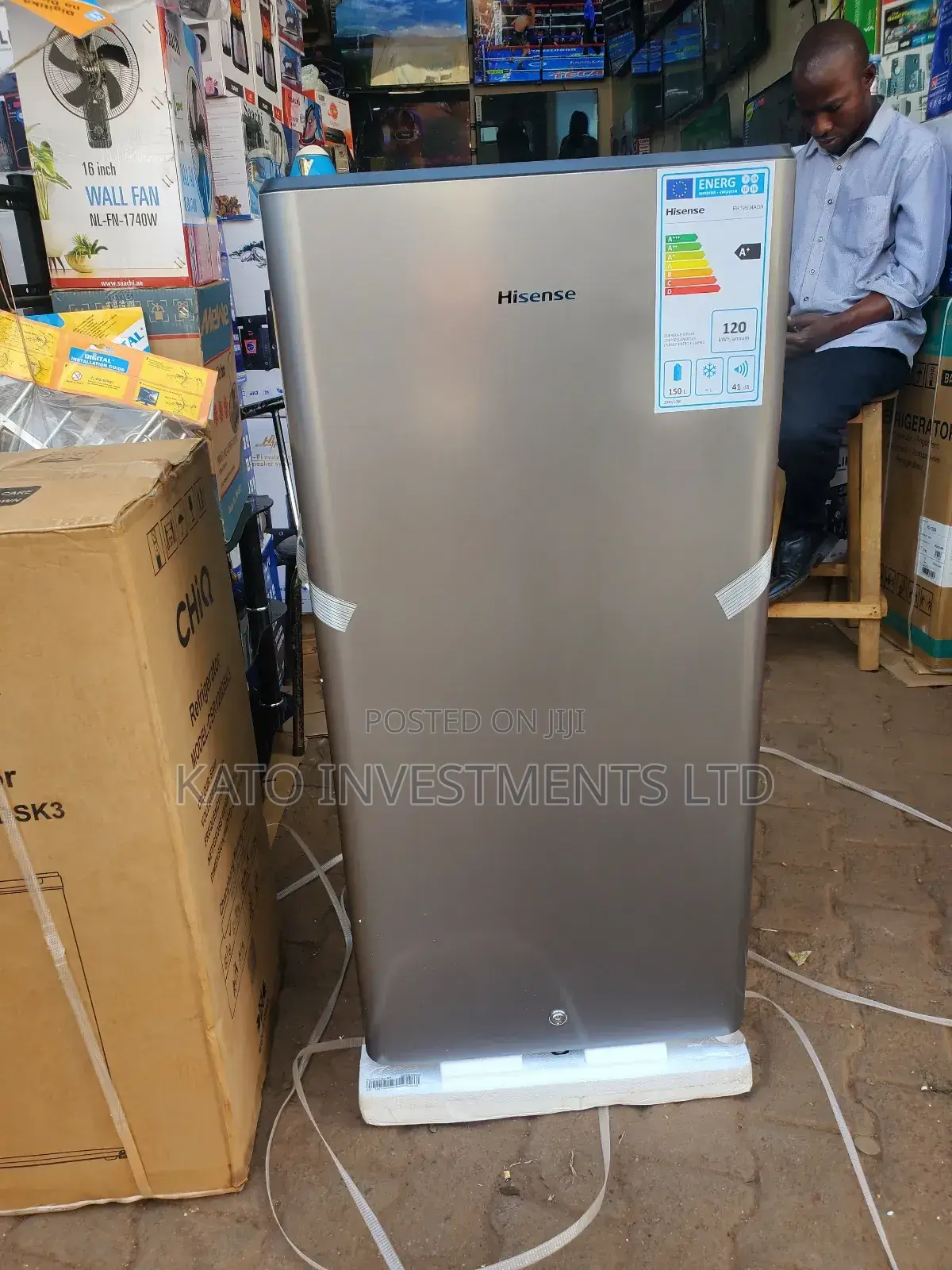 195litres Hisense Fridge (NF)