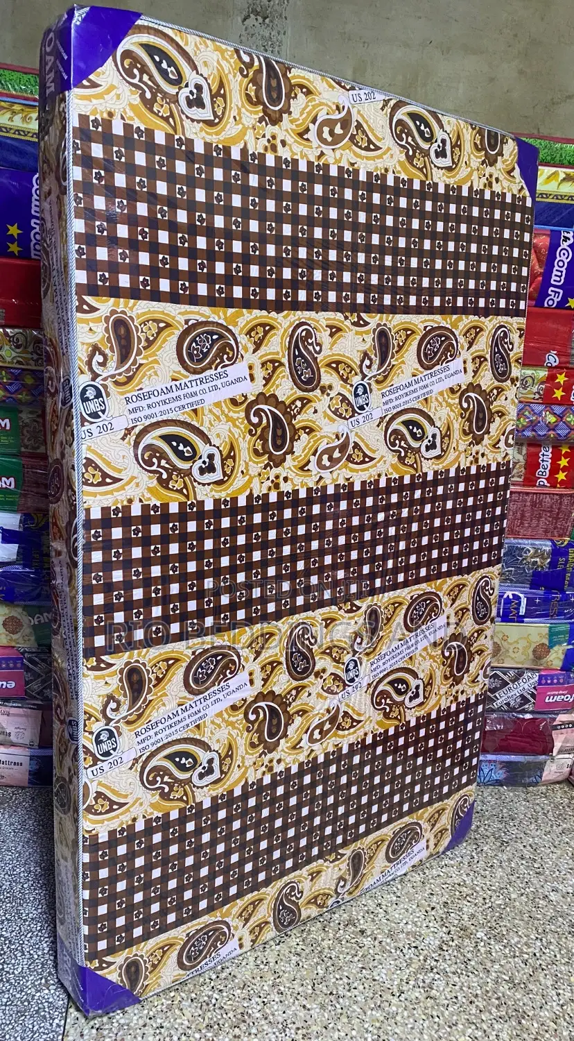 4x6 6 Inches Rosefoam T-E Mattress