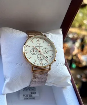 Daniel Wellington Silver White Wrist Stylish Watch