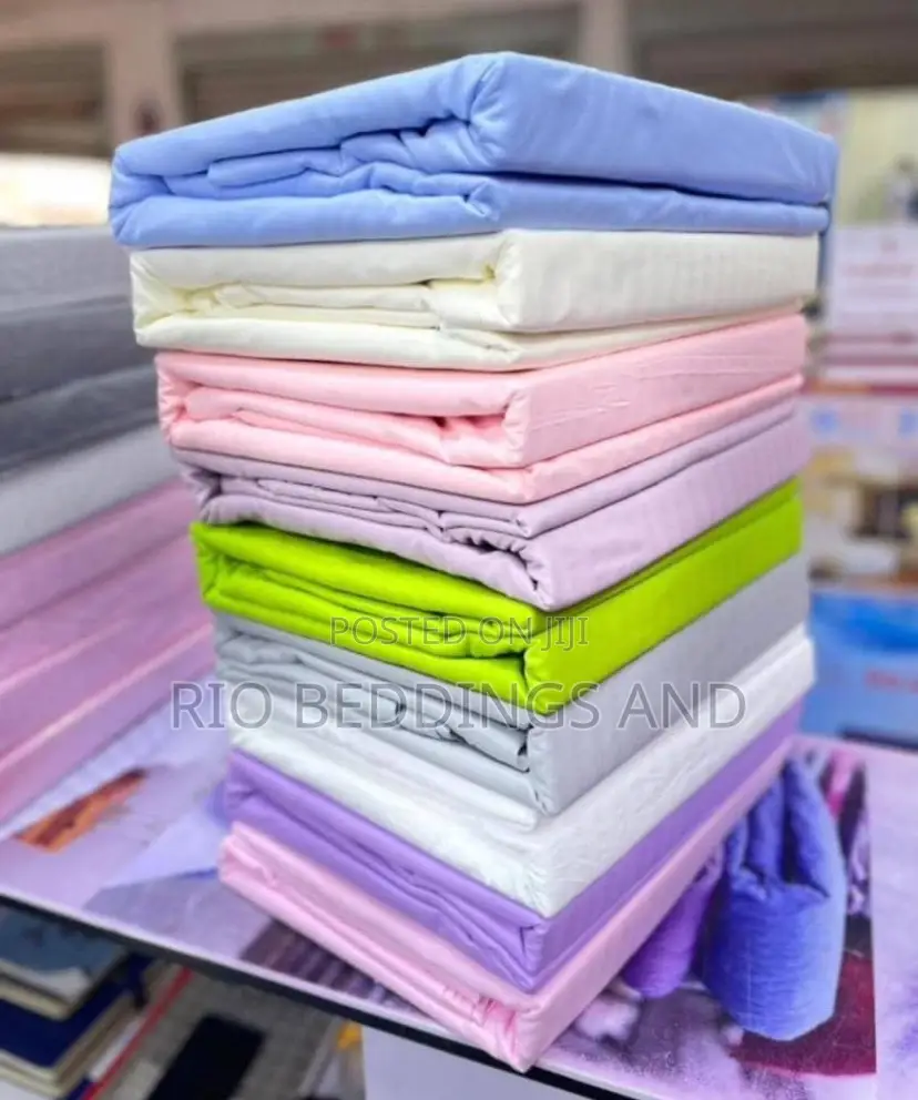 Plain Cotton Bedsheets / Hotel Collection Bedsheets