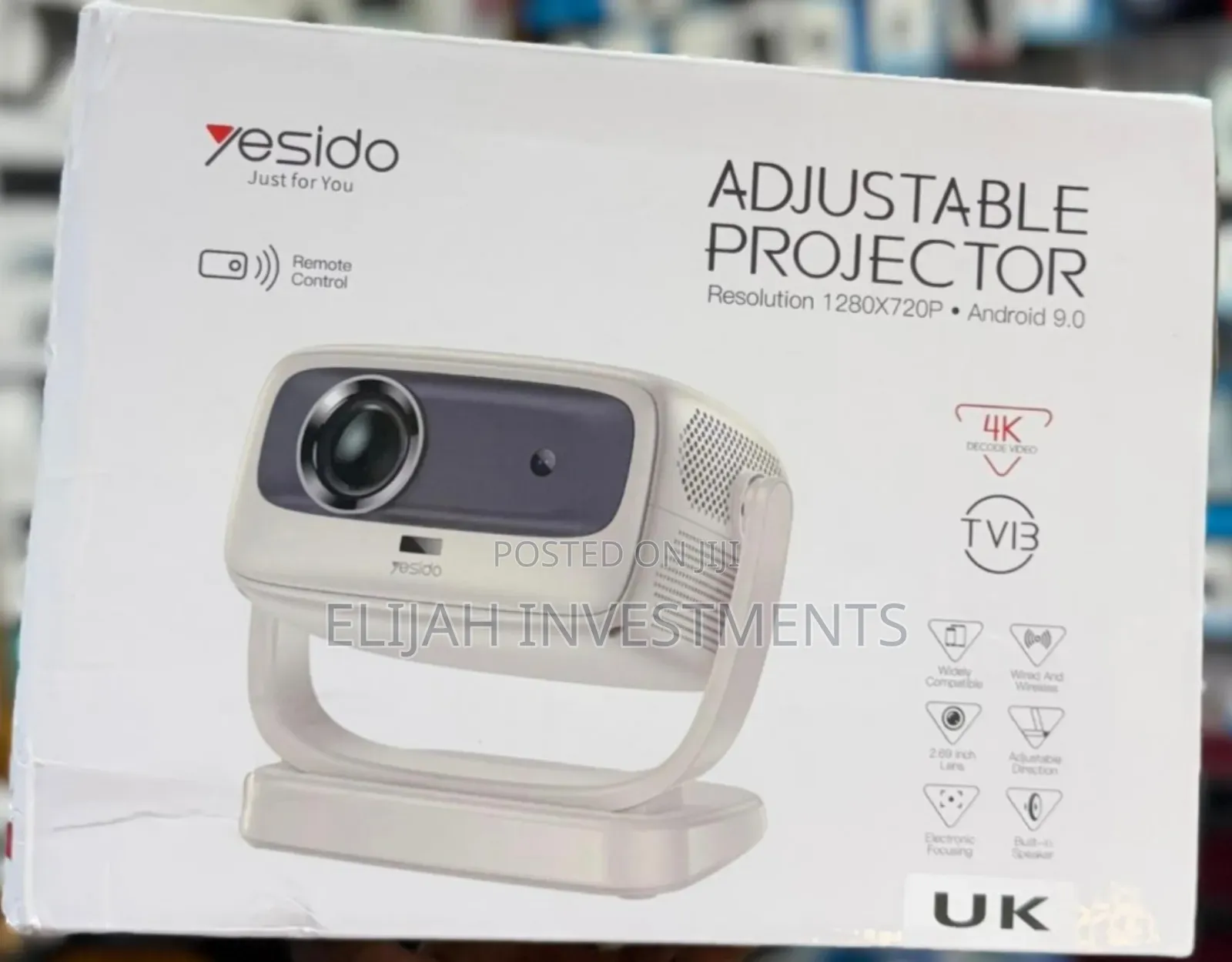 High Performance Yesido Adjustable Resolution Projector