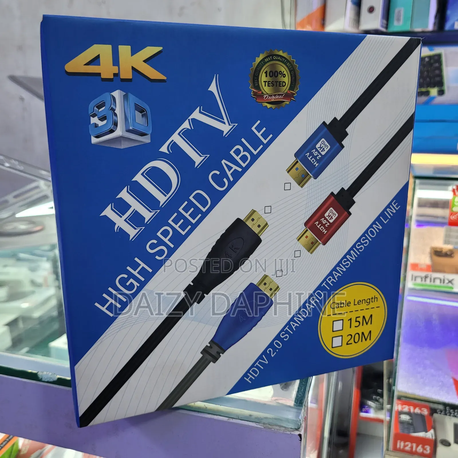 20M Original HDMI to HDMI Cable/20m HDTV to HDTV Cable