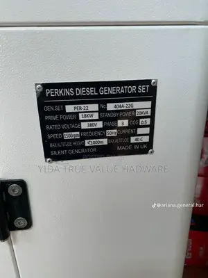 20 Kv Perkins Diesel Generator