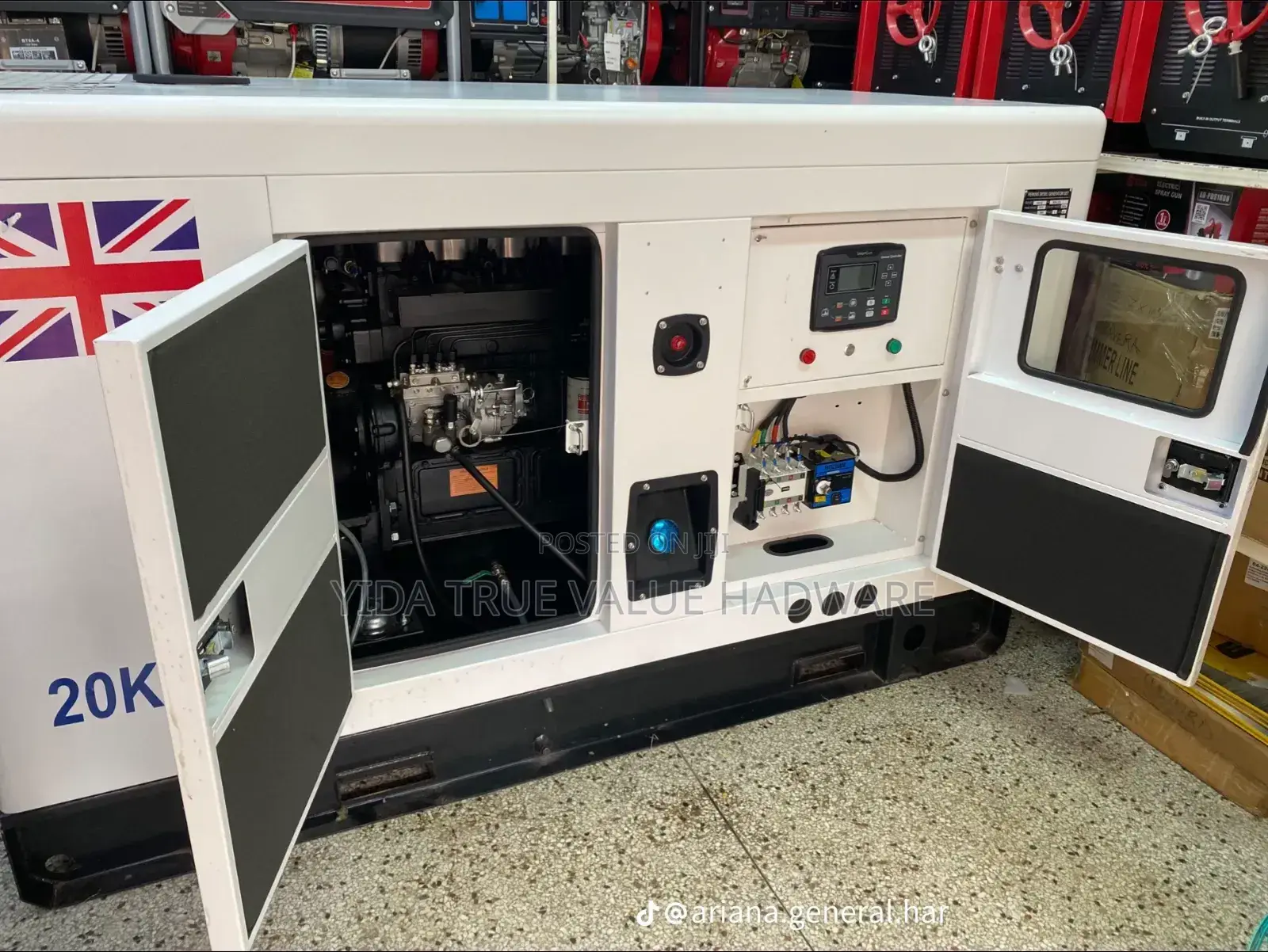 20 Kv Perkins Diesel Generator