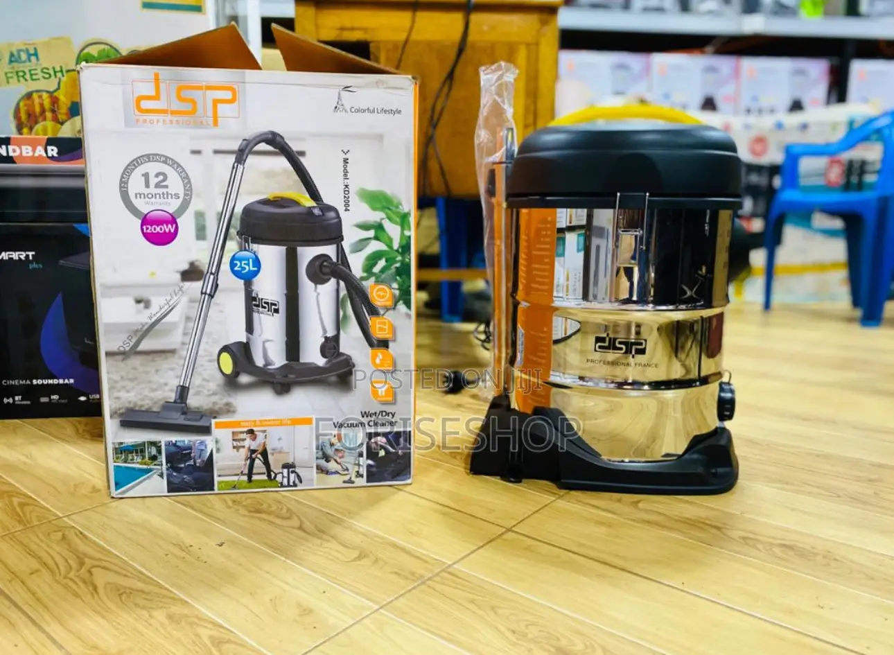 DSP Vacuum Cleaner Wet and Dry