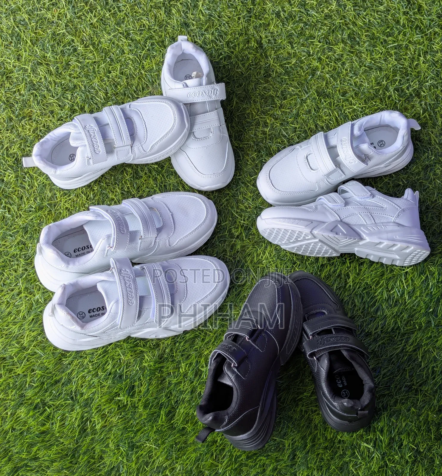 Kids White Sneakers/ Kids Canvas Shoes