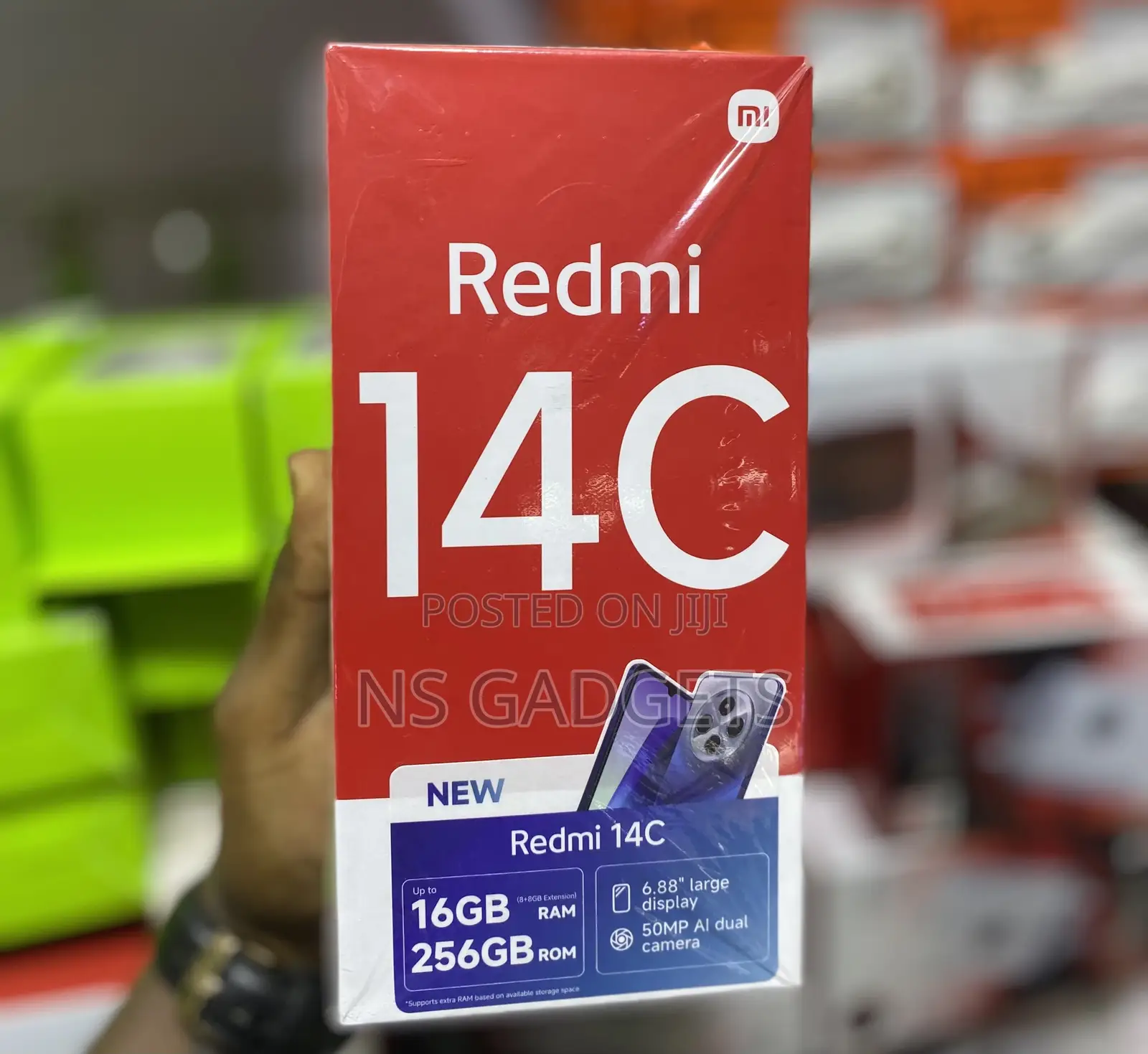 New Xiaomi Redmi 14C 256 GB Black