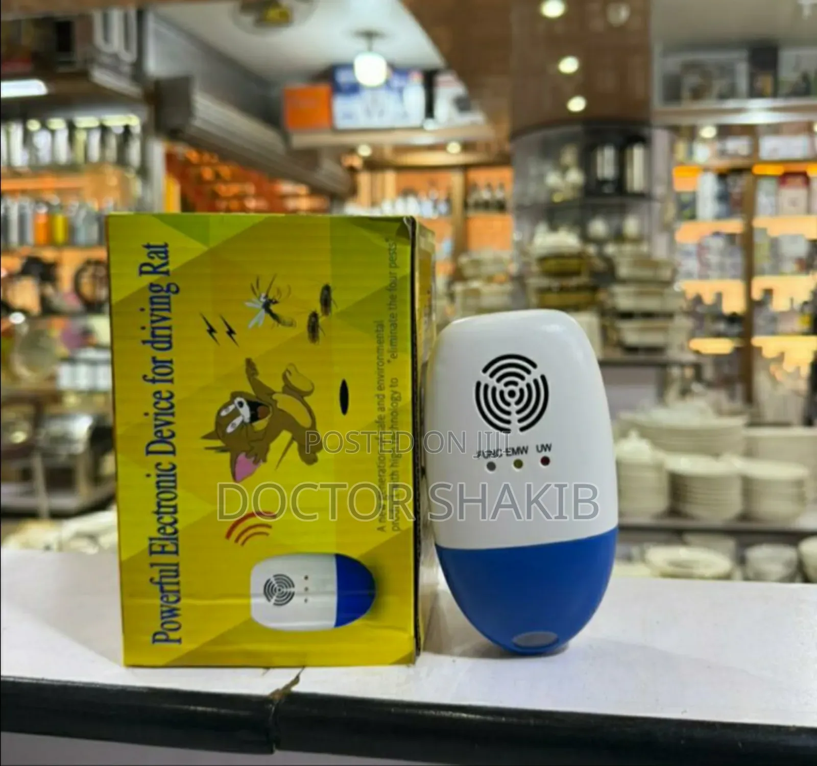 New Electromagnetic Ultrasonic Plug-in Insect Repellent