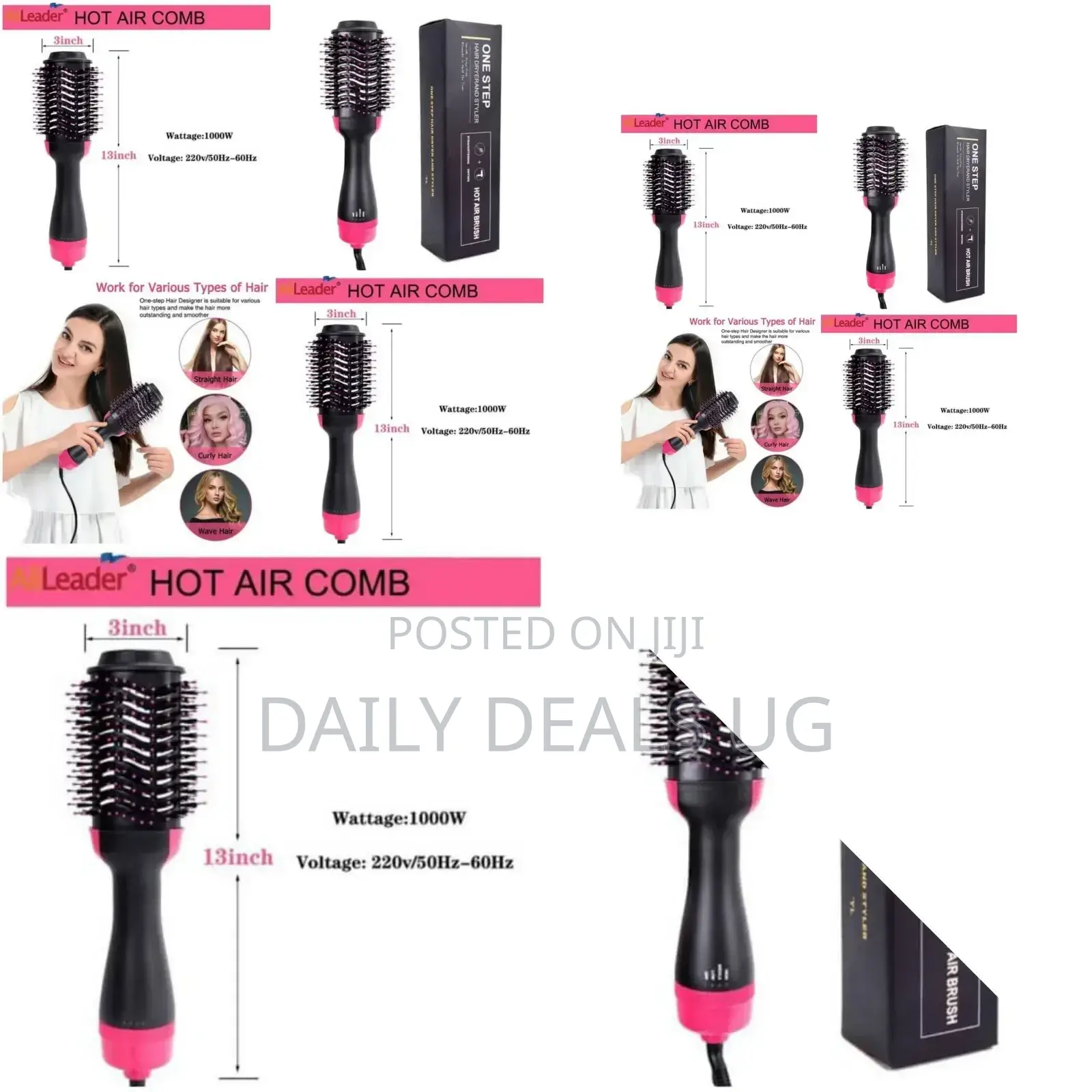 Electric Hot Hair Comb