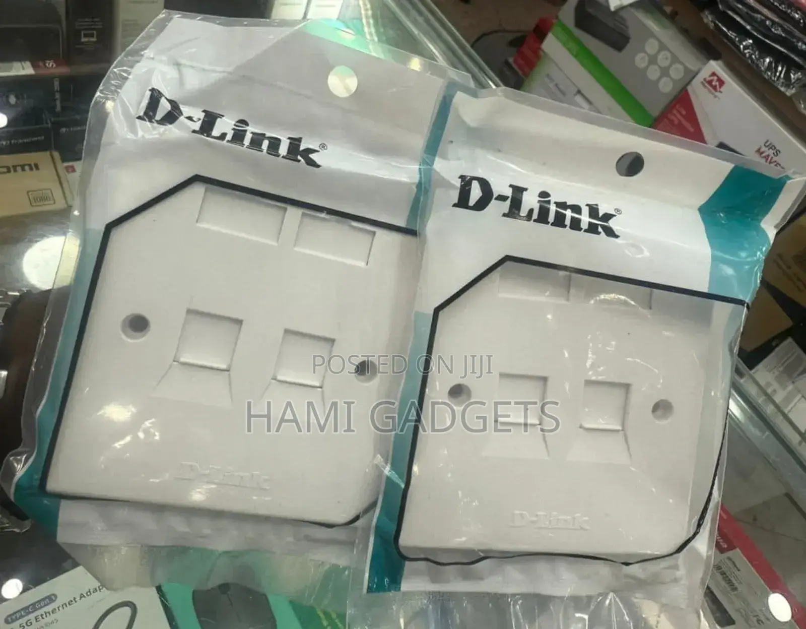 Dlink Double Faceplate