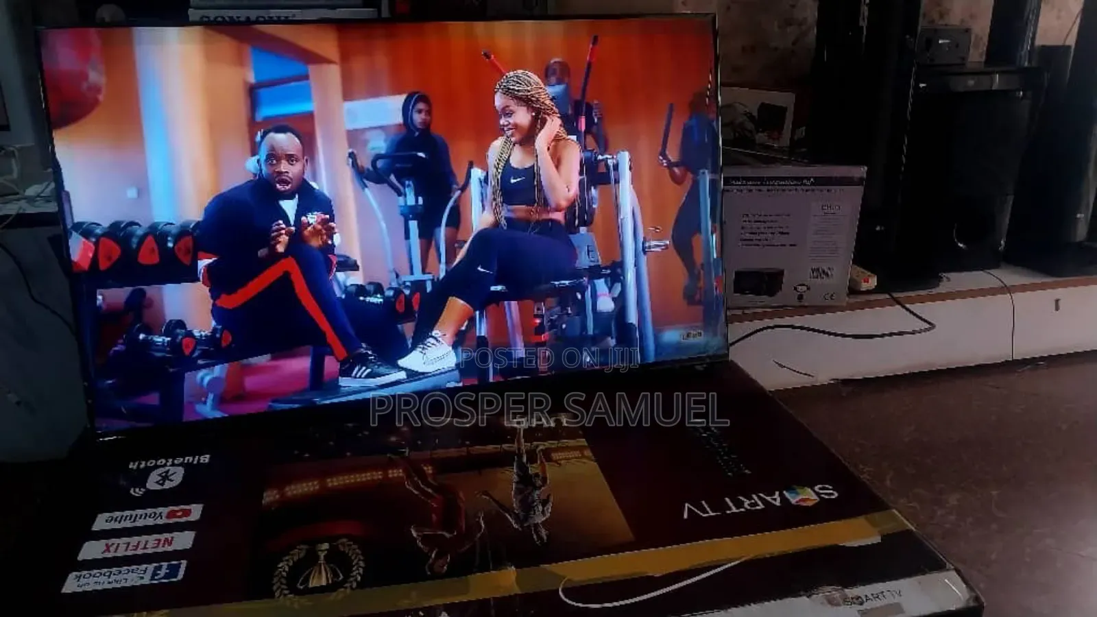 Lg 50 Inches Smart Frameless Flat Screen With Free to Air D
