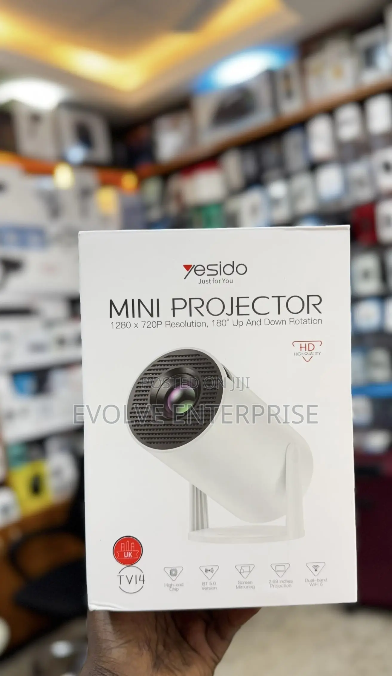 Yesido Mini Projector TV14