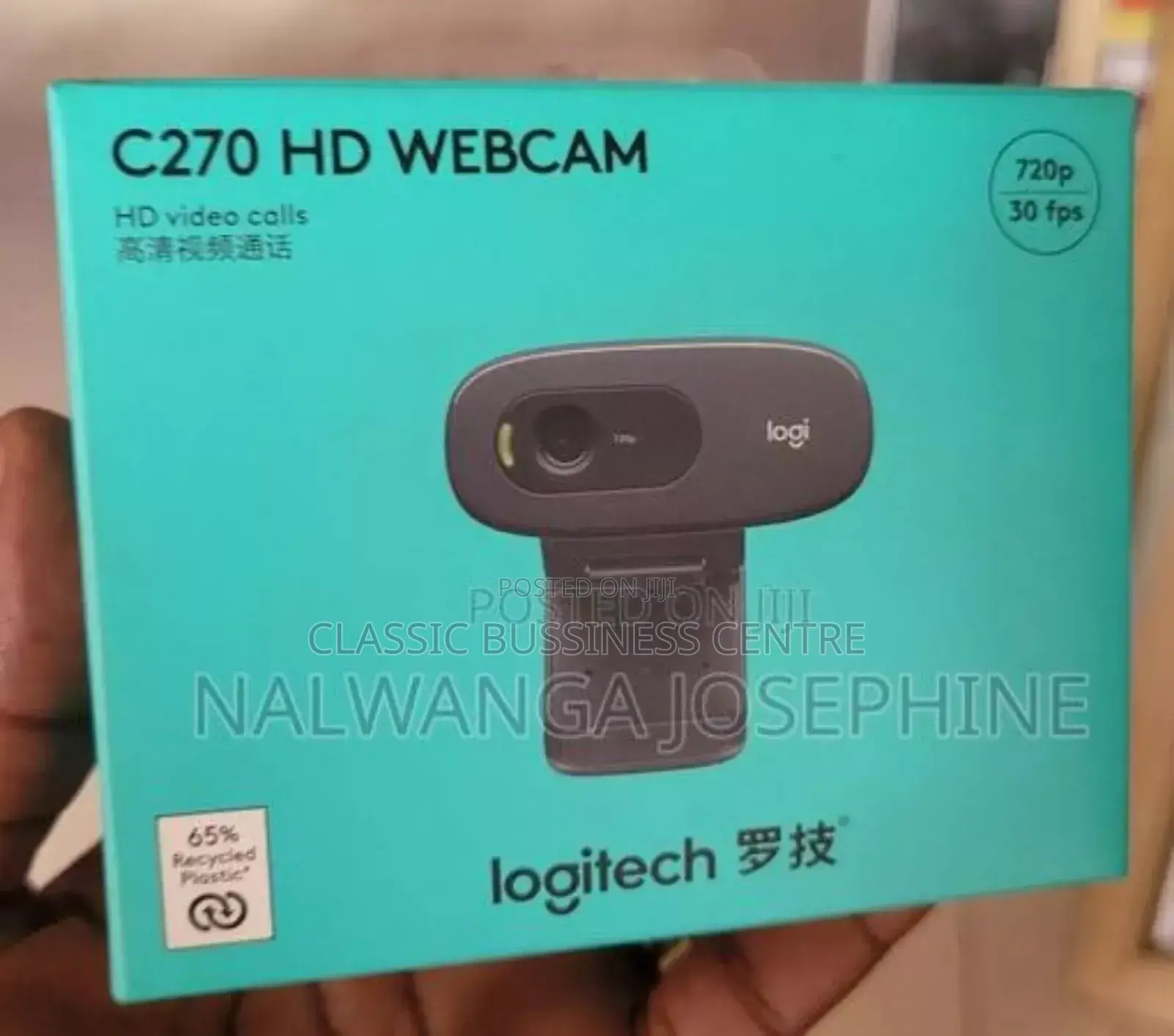 Original Logitech C270 HD Webcam