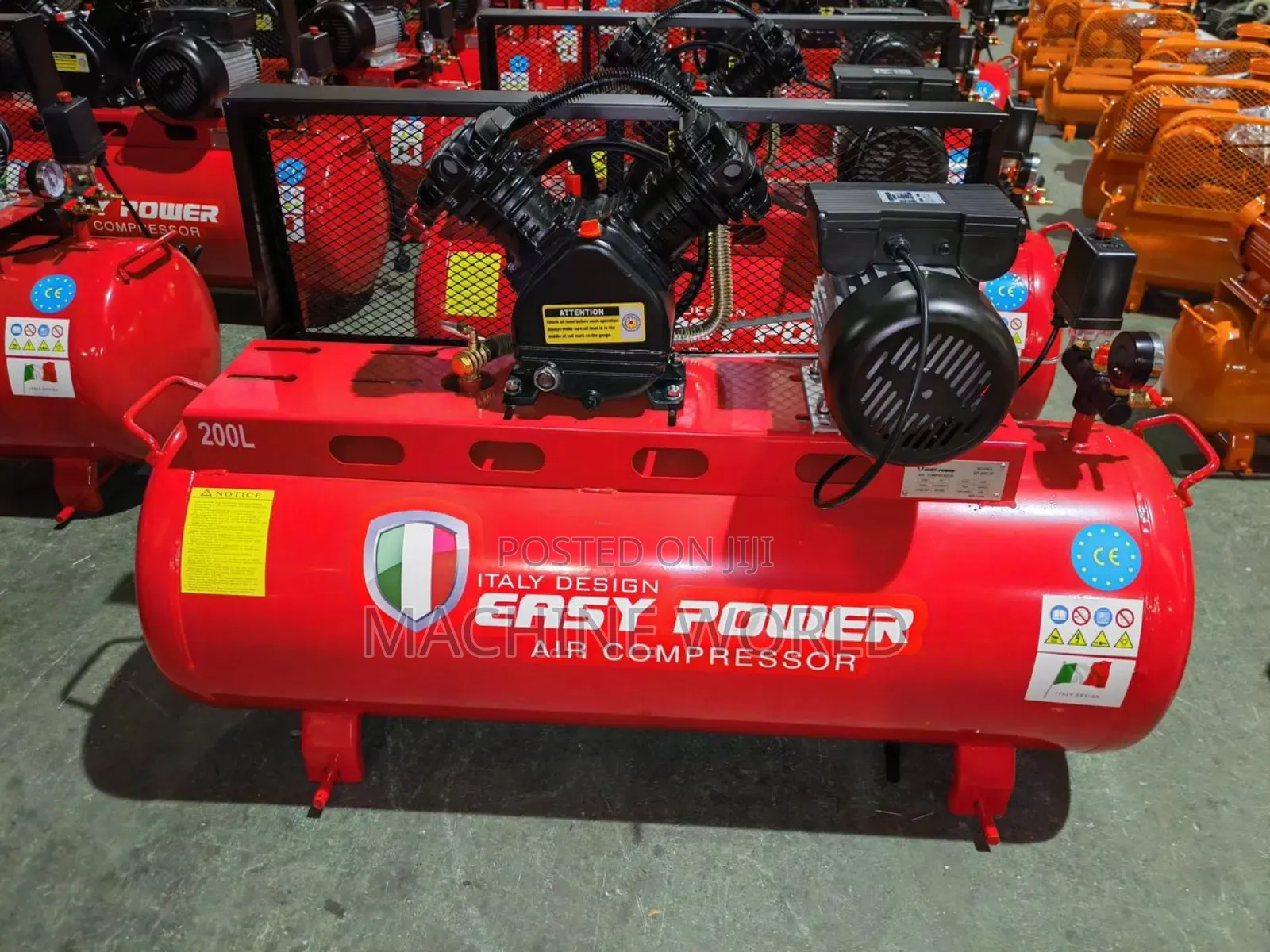 200ltrs Easy Power Italy  Make 2850rpm