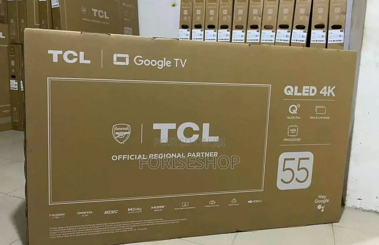 Tcl 55inch Qled Smart Tvs 3yr Warranty