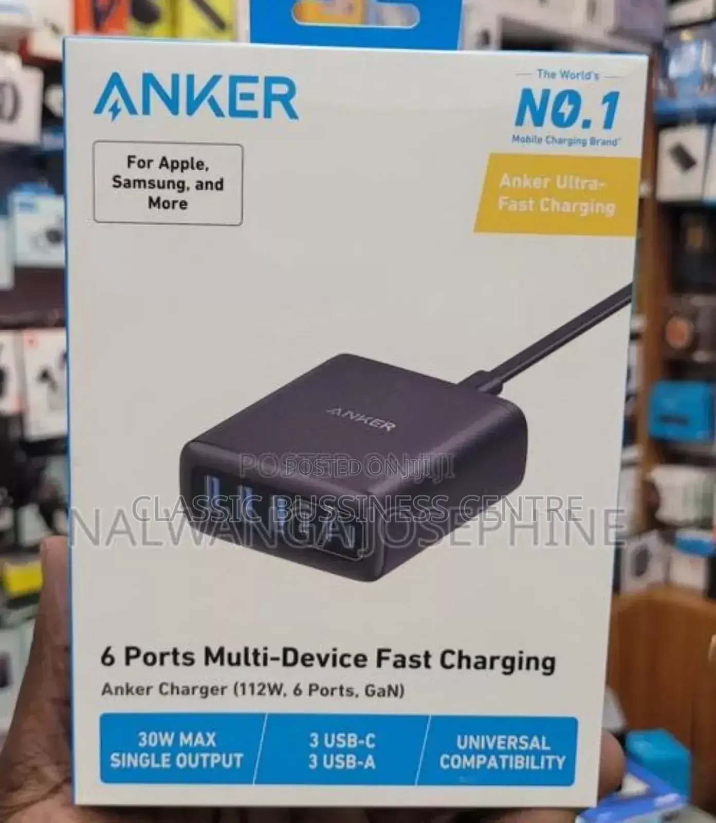 Anker 6 Port Multi Devices Fast Changing