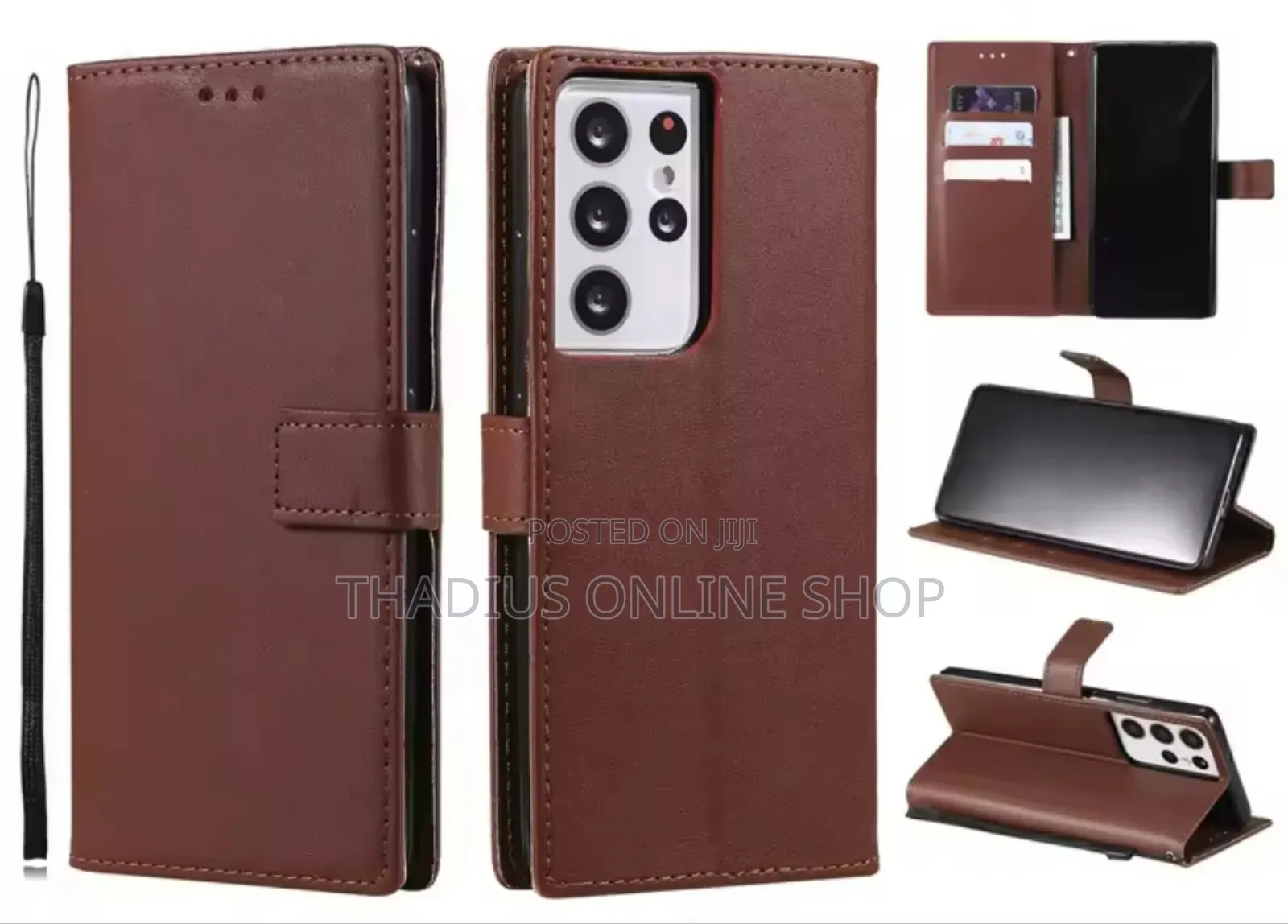 Samsung S21 Ultra Super Leather Flip Safety Covers
