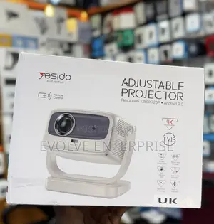 Adjustable Projector Resolution 1280X720P