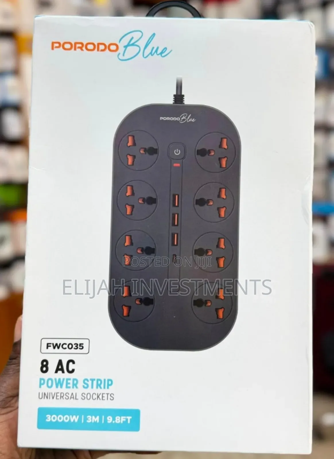 Best Quality Porodo Power Strip Universal Socket