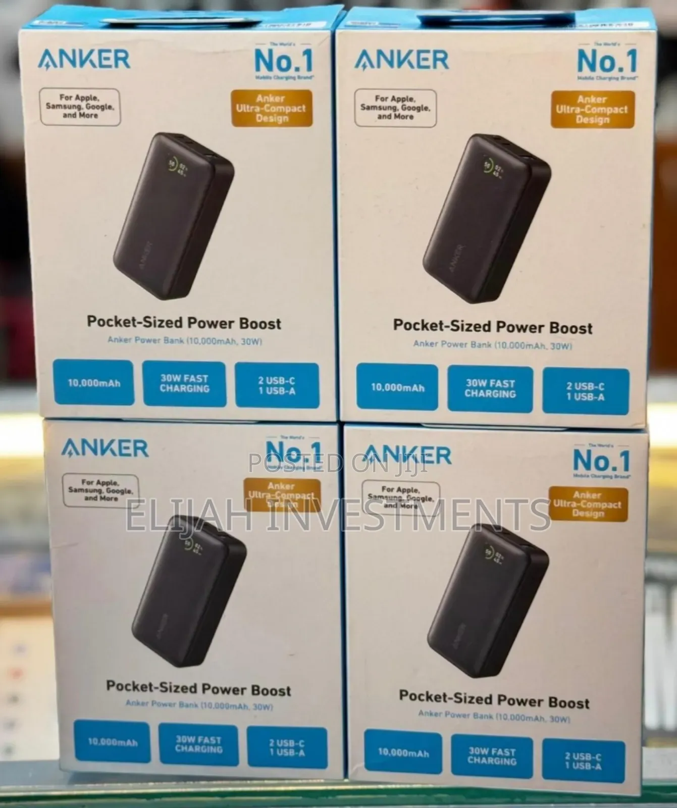 Durable Quality Anker Pocket Sized Power Boost 10000mh