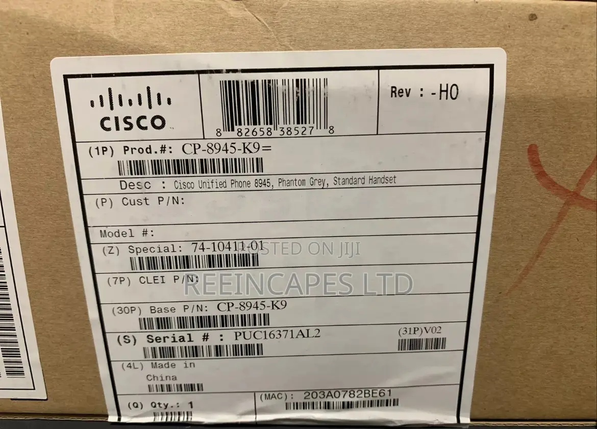 Cisco Phone Cp-8945-