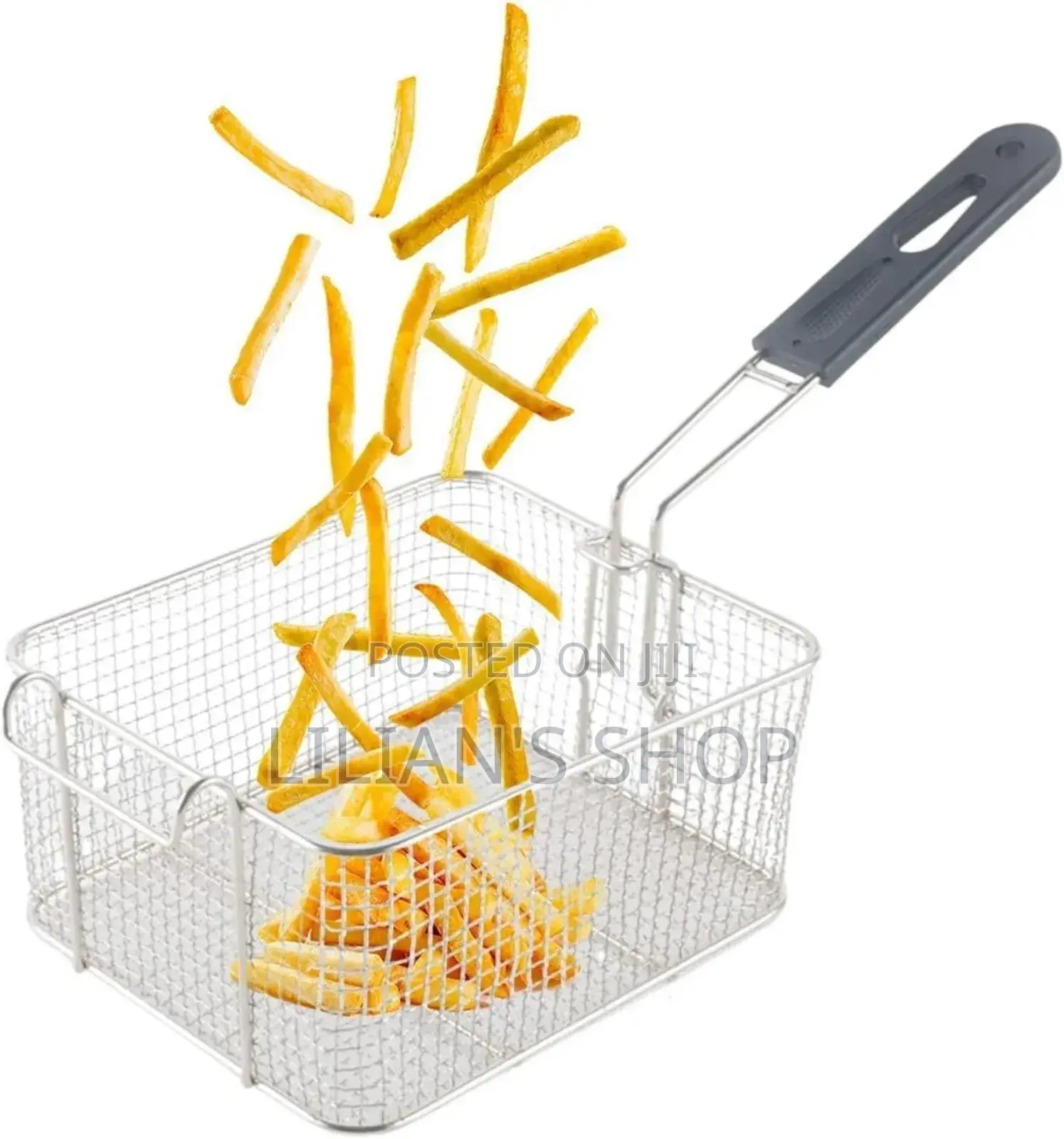 Deep Fryer Basket With Non Slip Handle