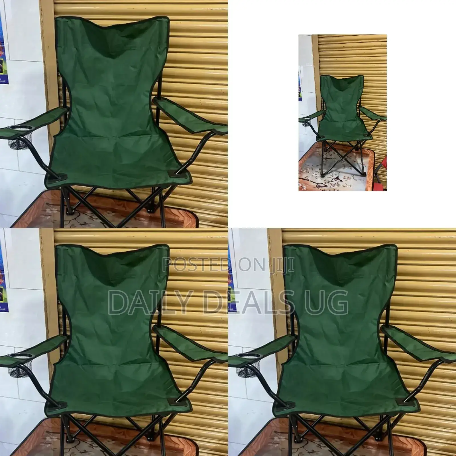 Green Camping Chair