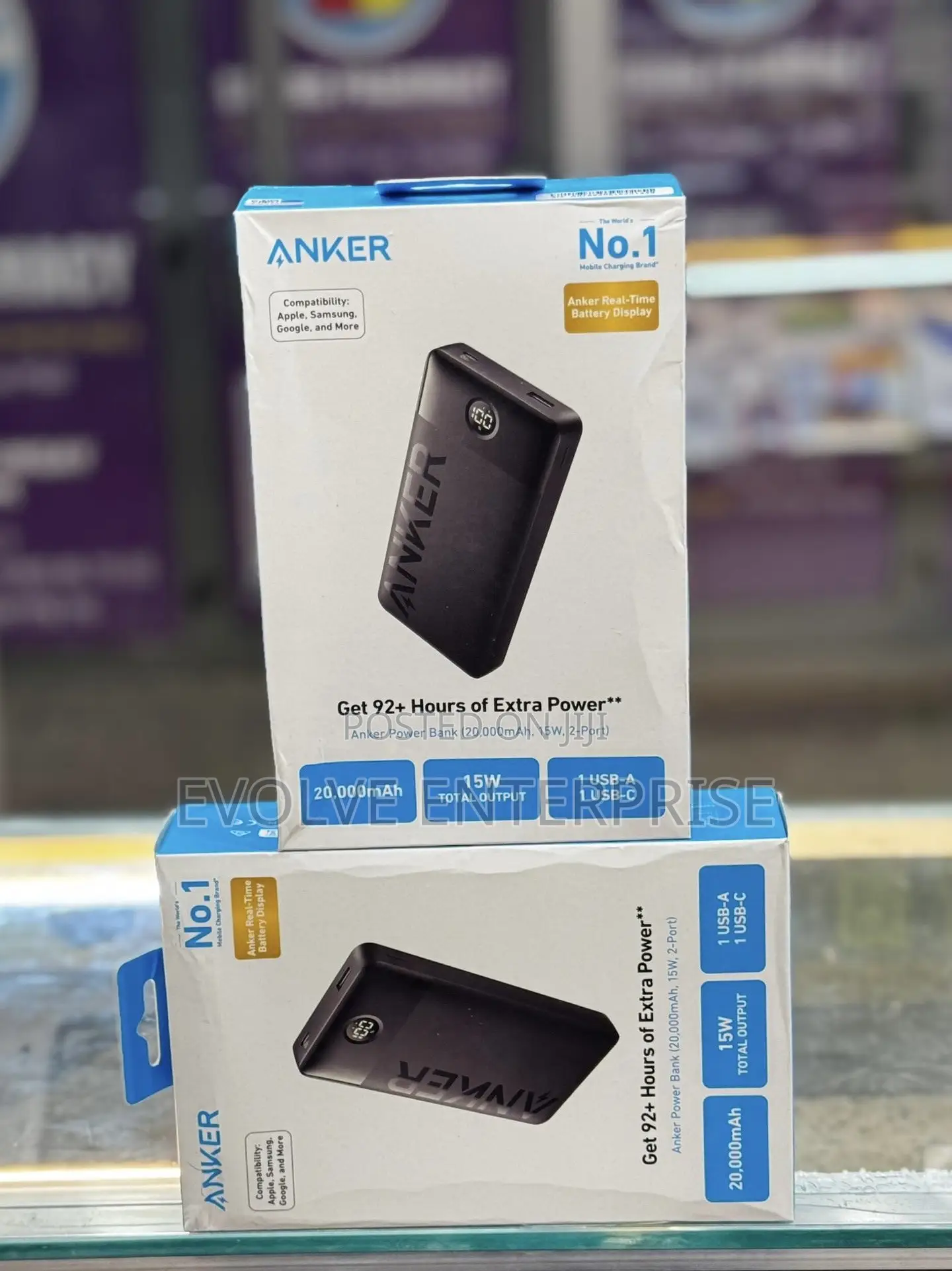 Anker 20,000mah 15W Output Power Bank