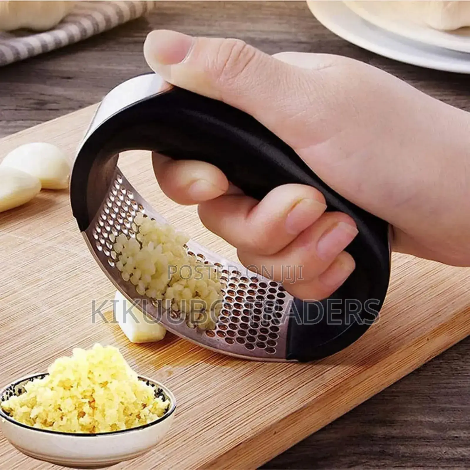 Ring Garlic Press Crusher