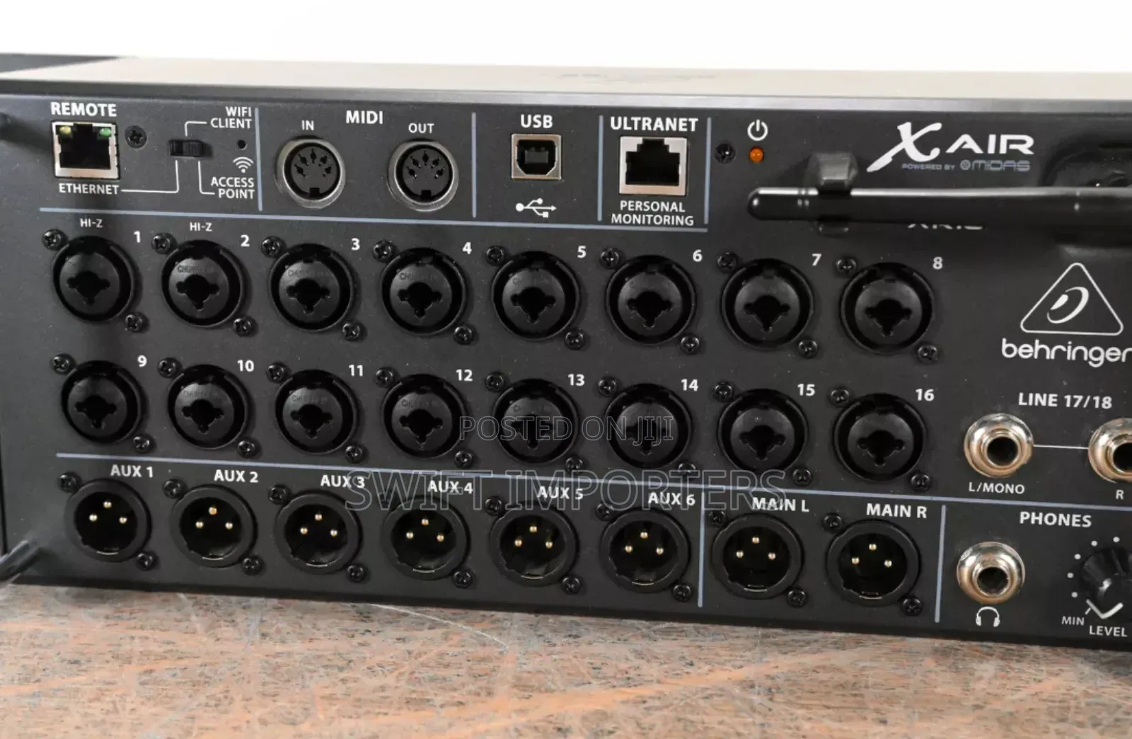 Behringer Xr18 Digital Mixer X Air Midas iPad Android Tablet