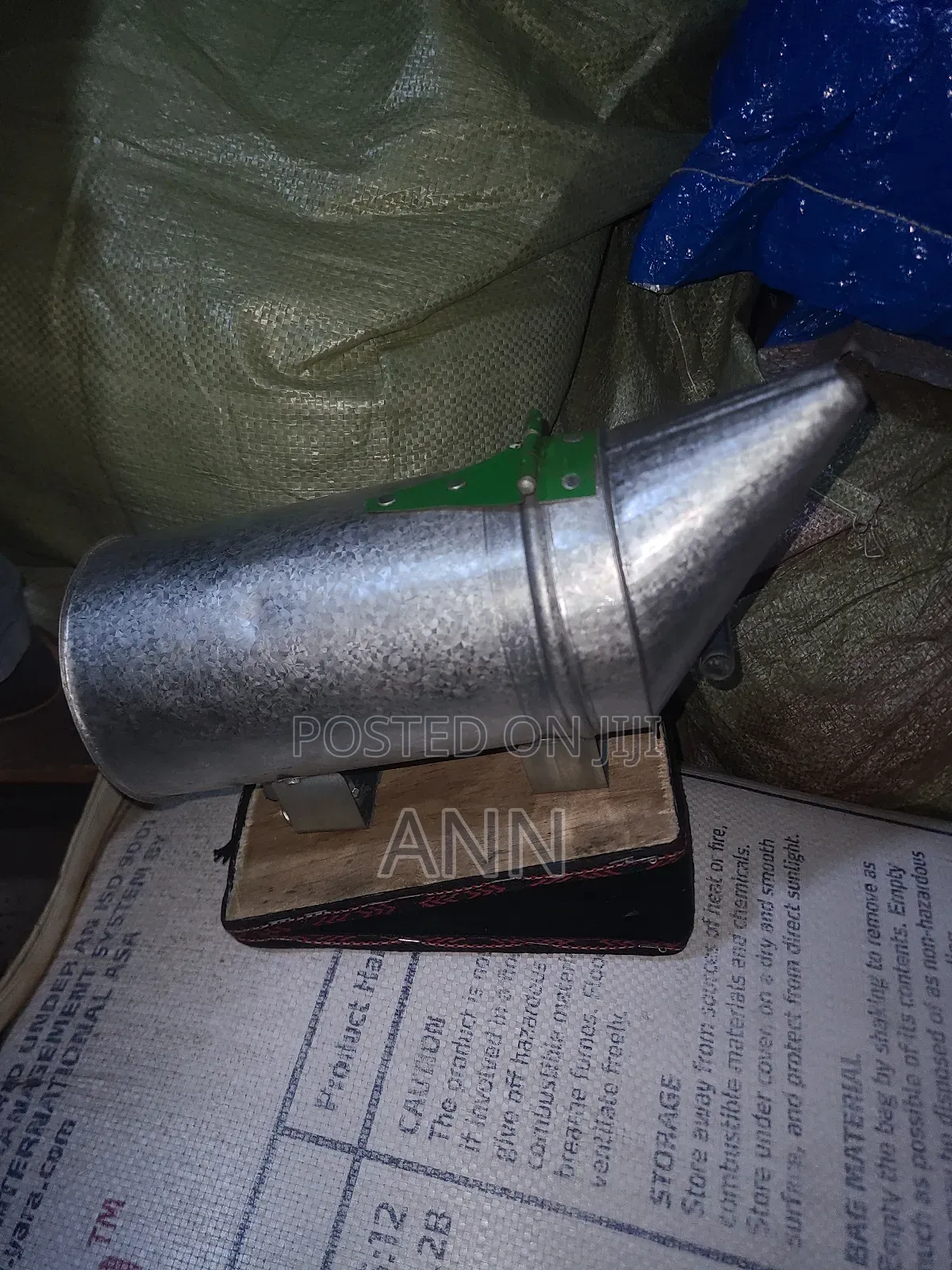 Galvanized Bee Smoker