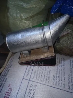 Galvanized Bee Smoker