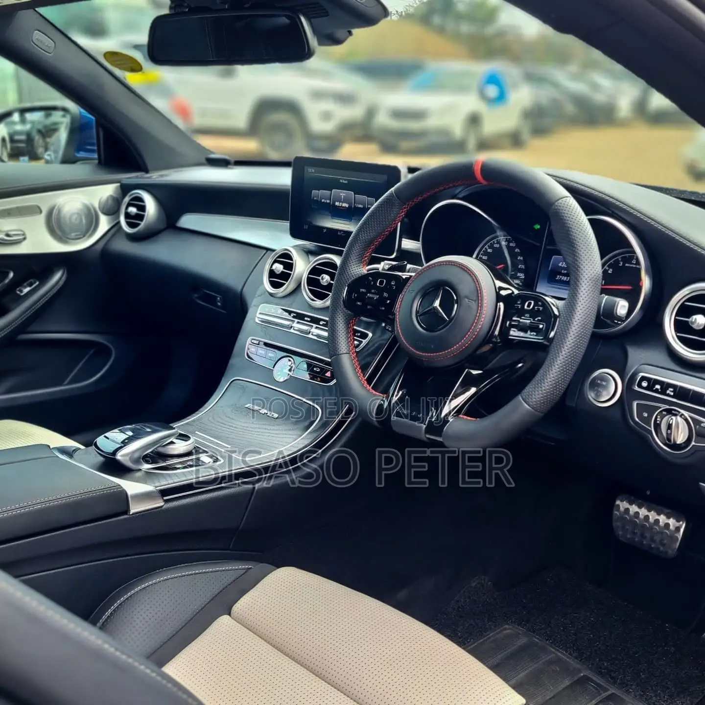 Mercedes-Benz C63 2017 Blue